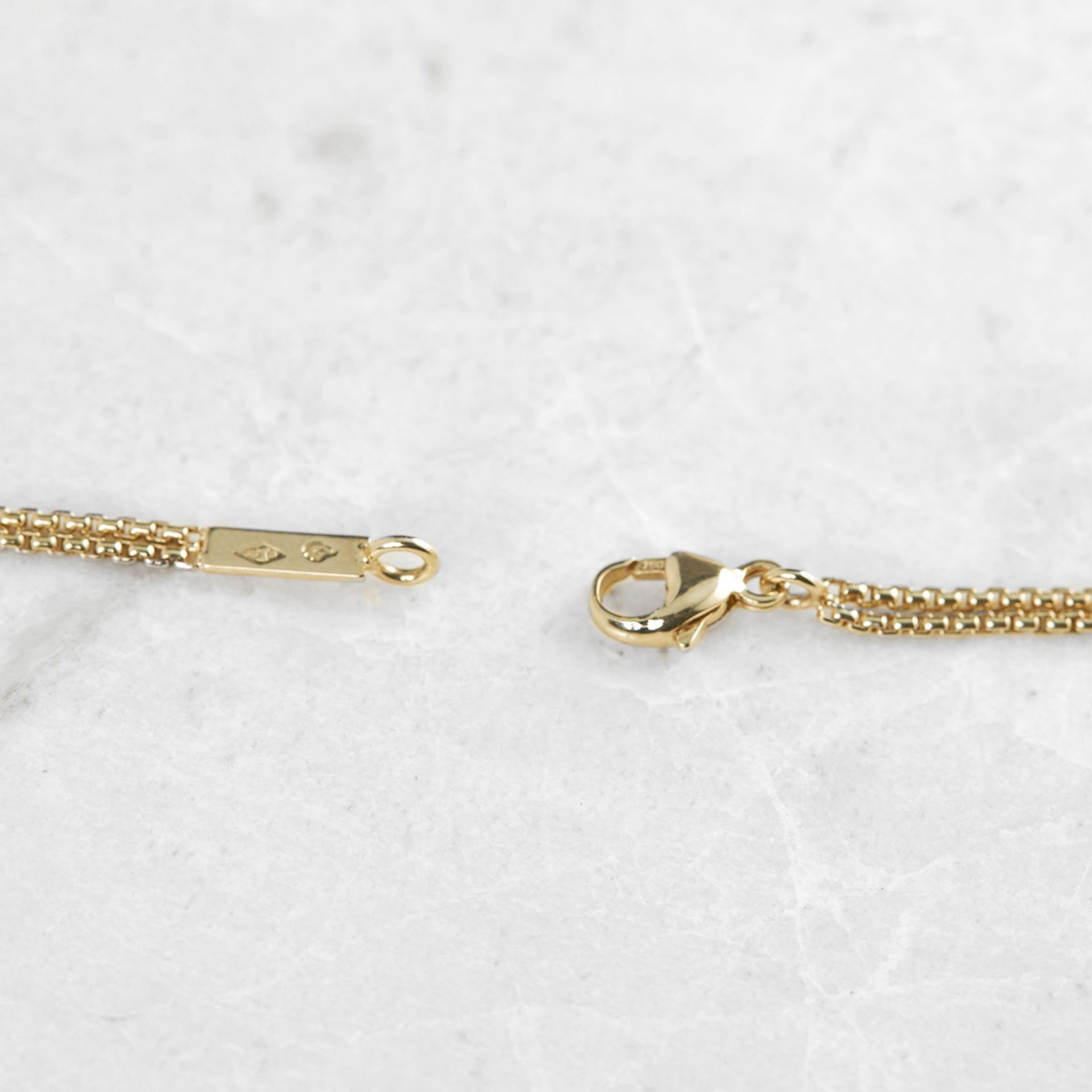 18k Yellow Gold Chain Necklace - Image 4 of 7