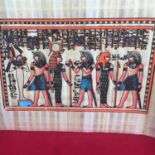 HAND MADE EGYPTIAN PAPYRUS PAPER PICTURE