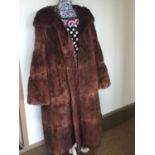 Vintage ladies fur coat in excellent and clean condition