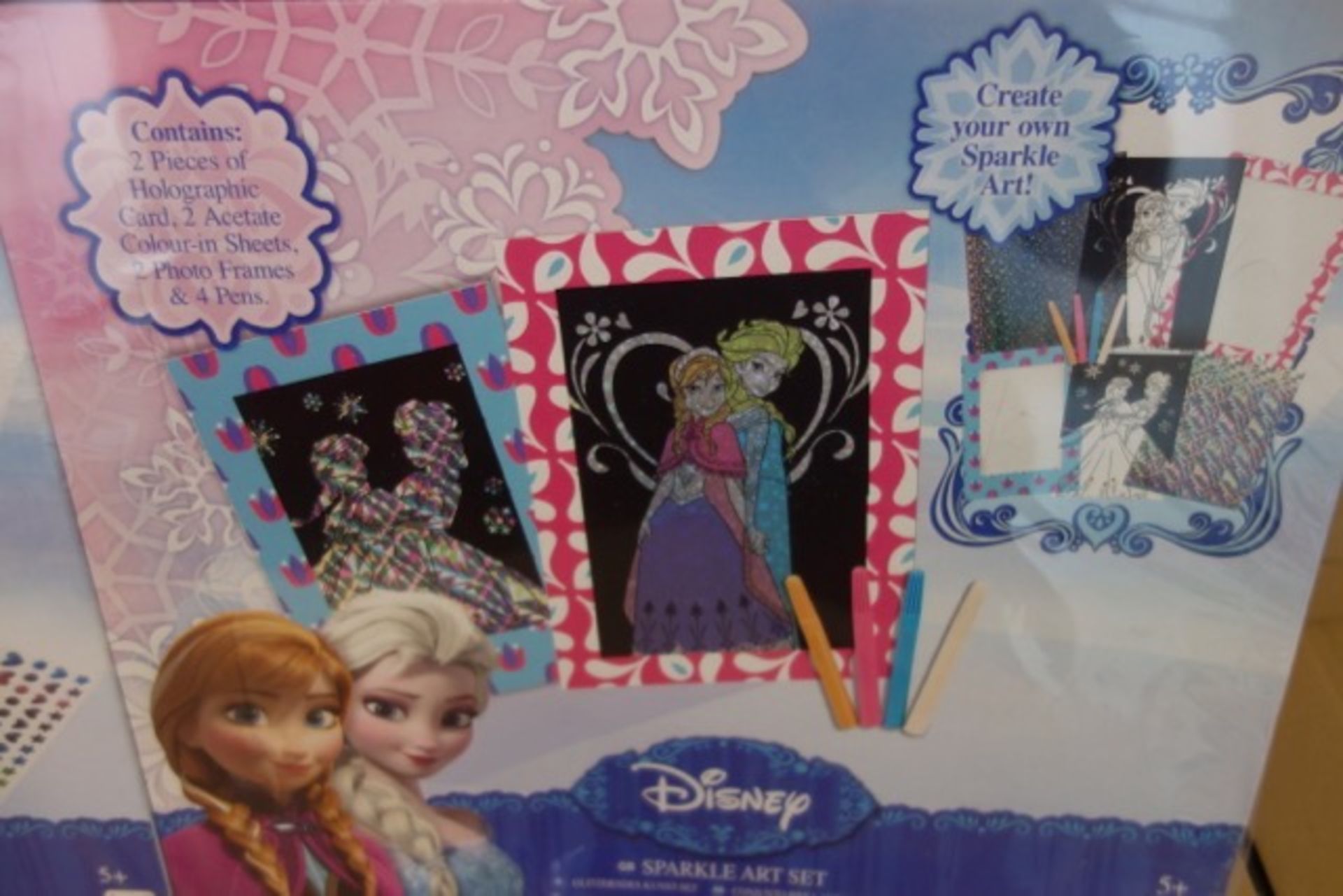 Pallet to contain 90 x Brand New Disney Frozen 4 in 1 Mega Pack. Each Includes: Create Your Own 3D - Image 4 of 5