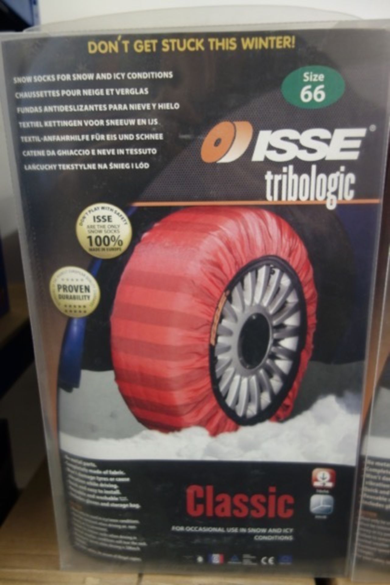 15 x Brand New Sets of Isse Tribologic Classic Snow Tyre Socks for Snow & Icy Conditions. You will - Image 2 of 3