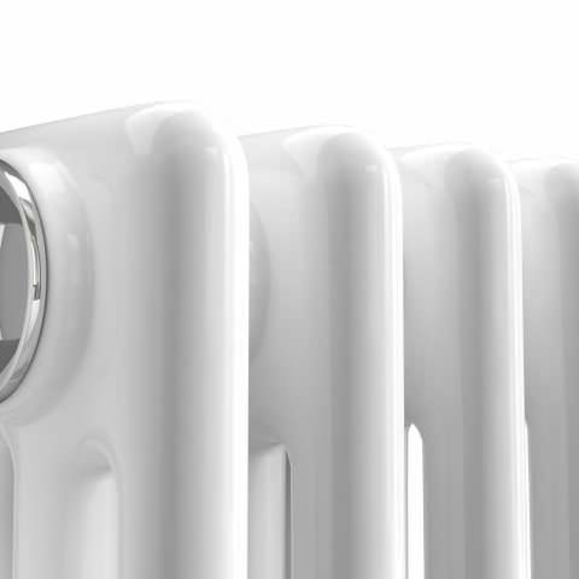 (A10) 600x1008mm White Double Panel Horizontal Colosseum Radiator - Roma Premium. RRP £311.99. - Bild 4 aus 5