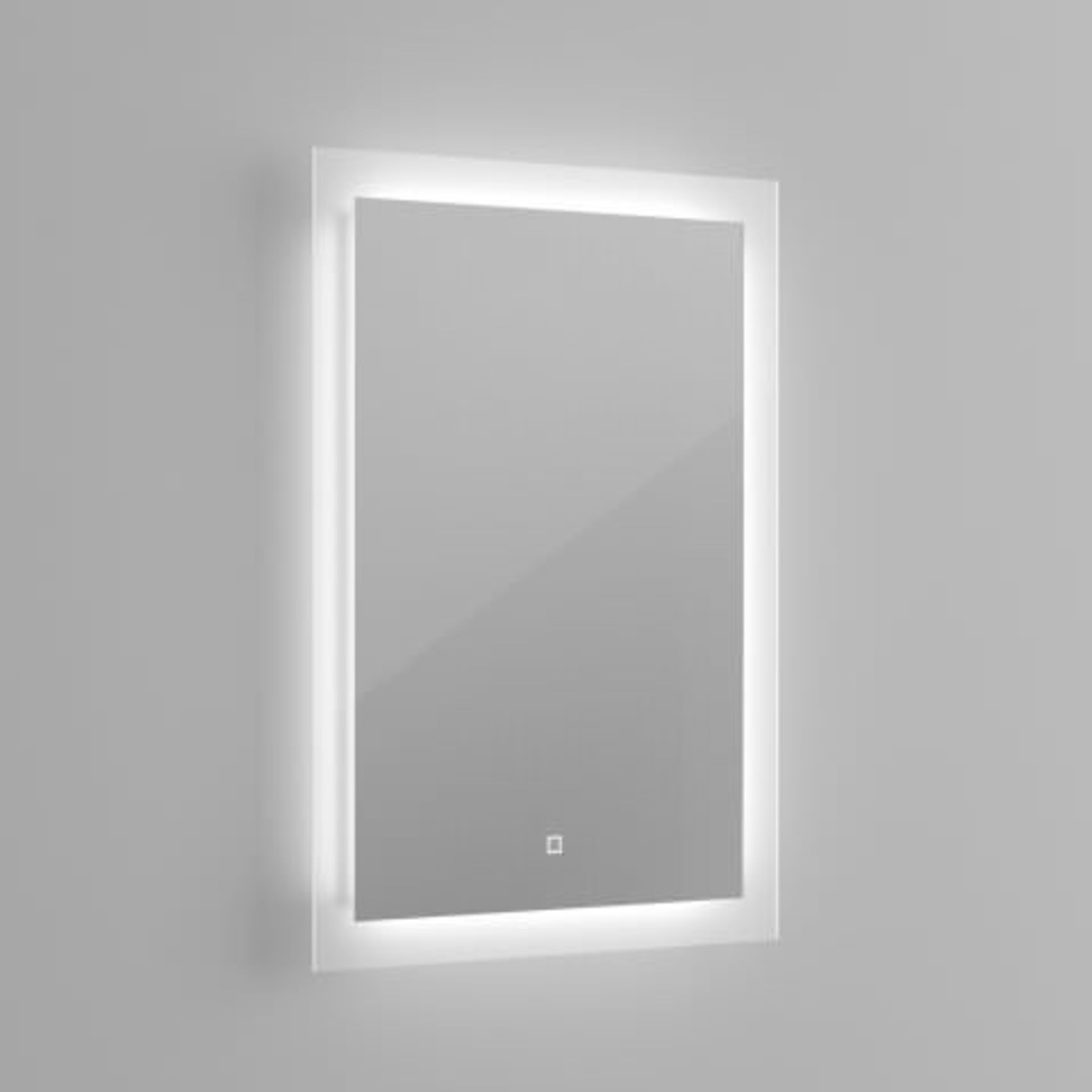 (A21) 700x500mm Orion Illuminated LED Mirror - Switch Control. RRP £349.99. Light up your bathroom - Image 2 of 3