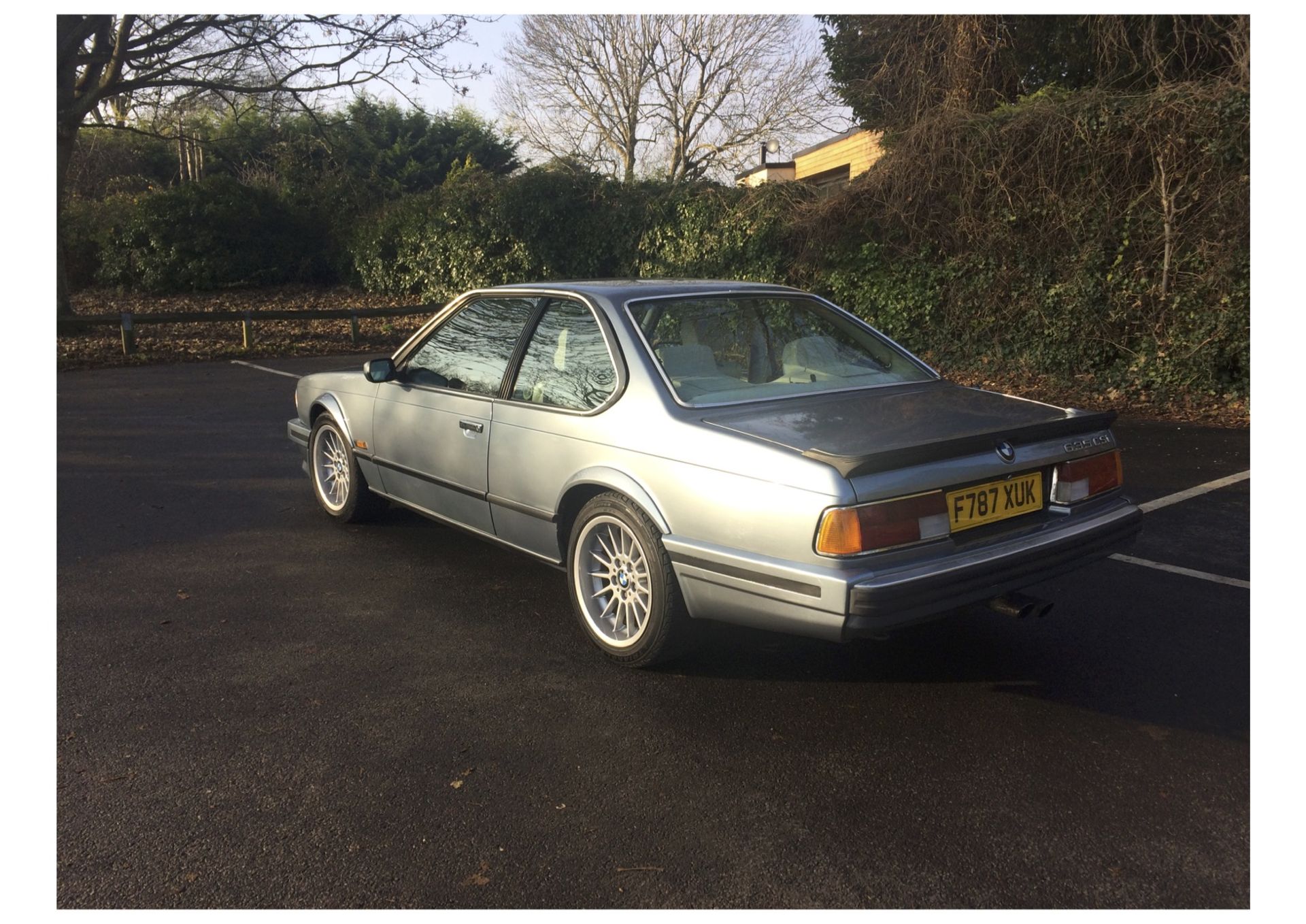 1989 BMW E24 6 Series 635 CSi auto - Bild 5 aus 12