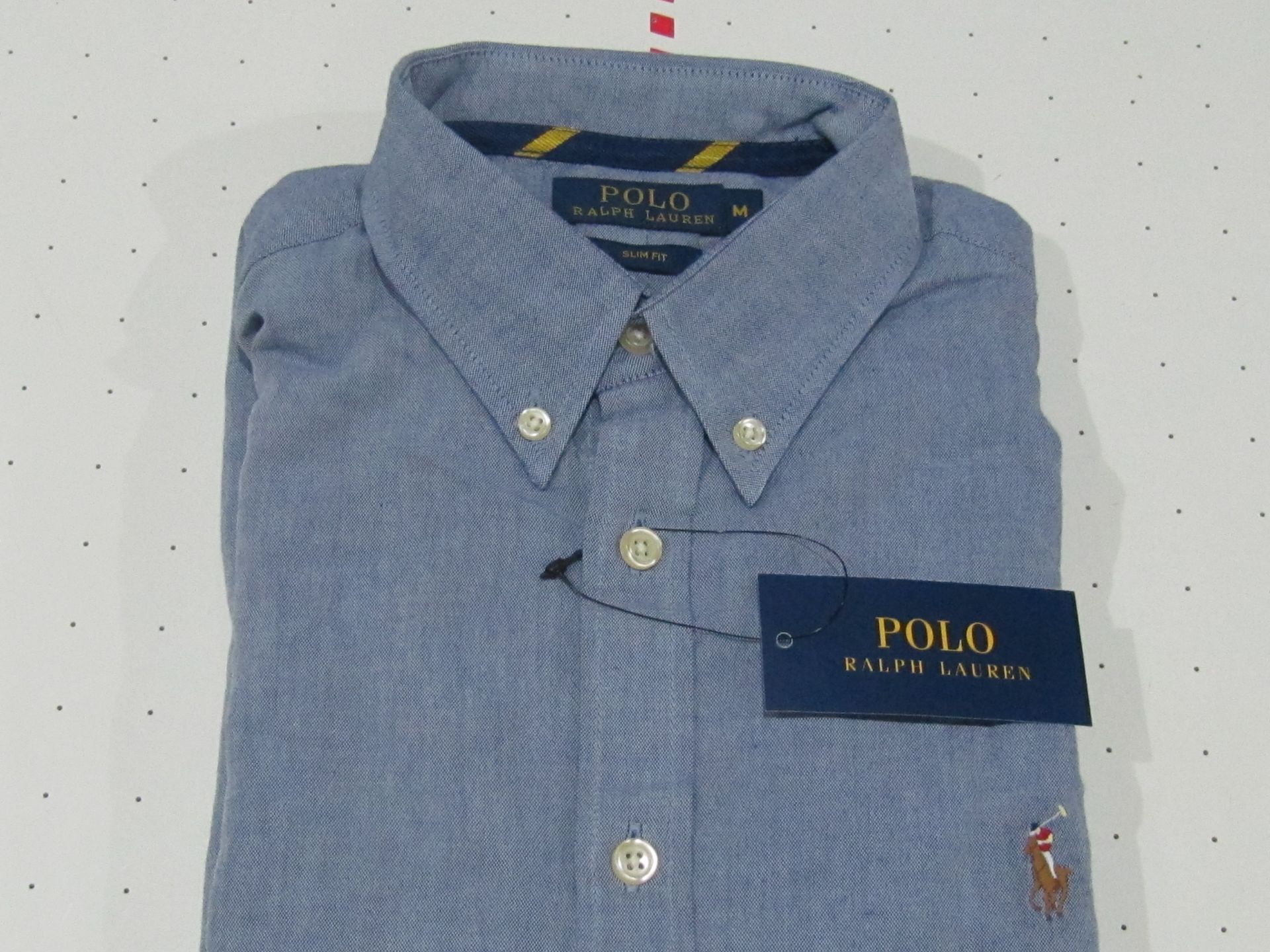 Ralph Lauren Shirt. Blue. Free Shipping when you Win 2 Lots or more.