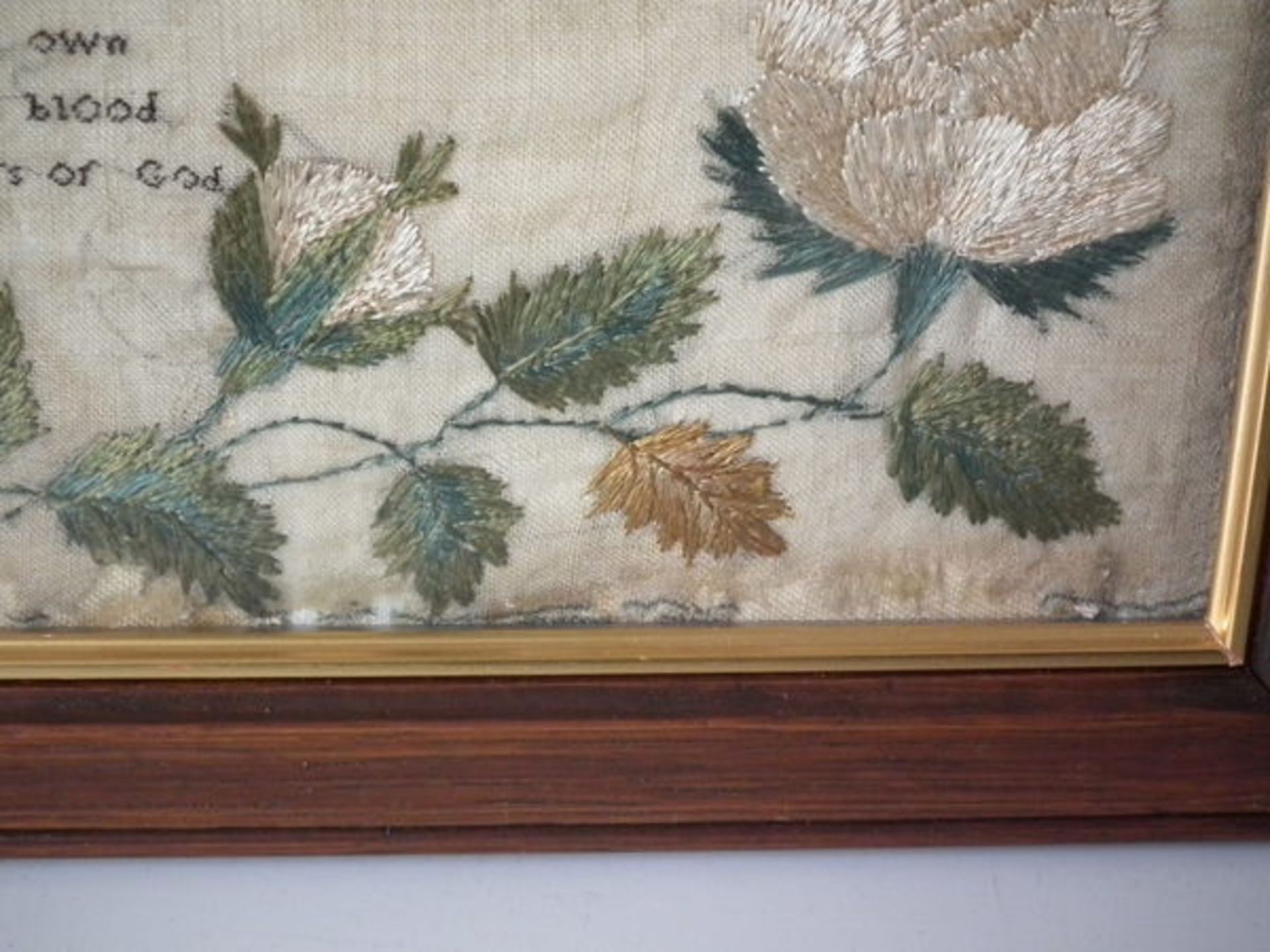 Irish Needlework Sampler dated 1832 by Mary Anne Enright FREE UK DELIVERY - Image 23 of 38