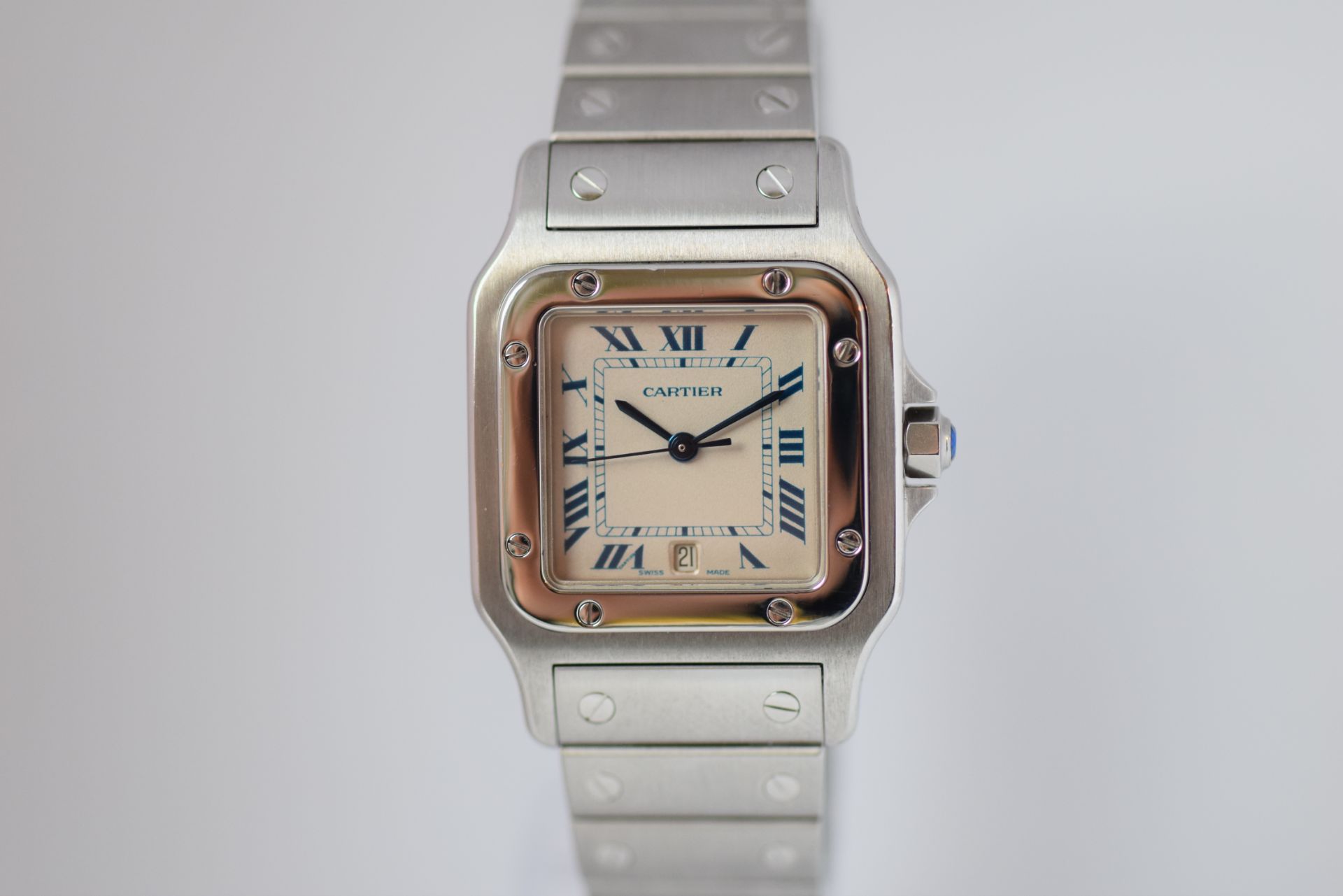 Cartier Santos 1564 Box & Papers unisex 29mm.