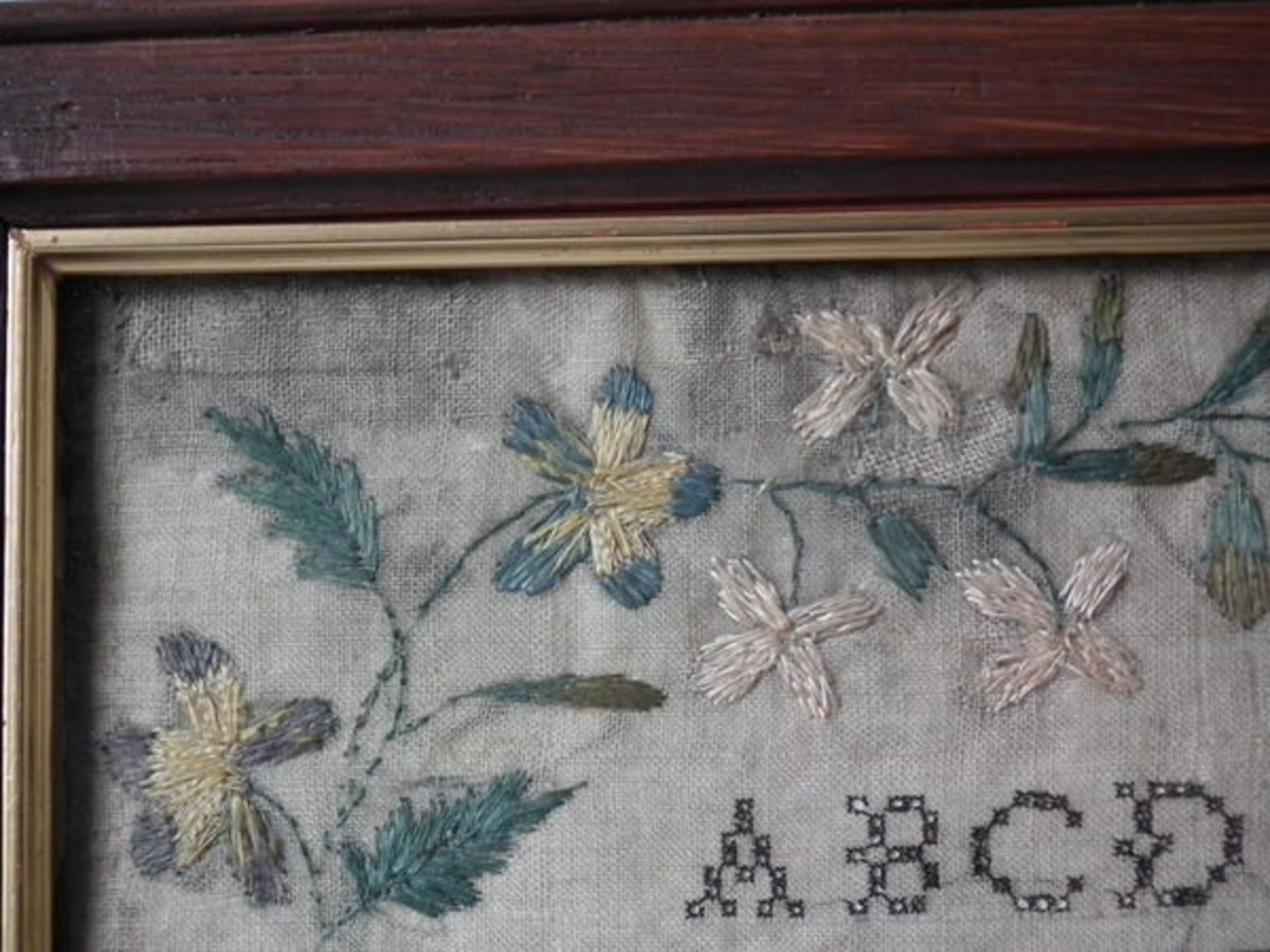 Irish Needlework Sampler dated 1832 by Mary Anne Enright FREE UK DELIVERY - Image 16 of 38