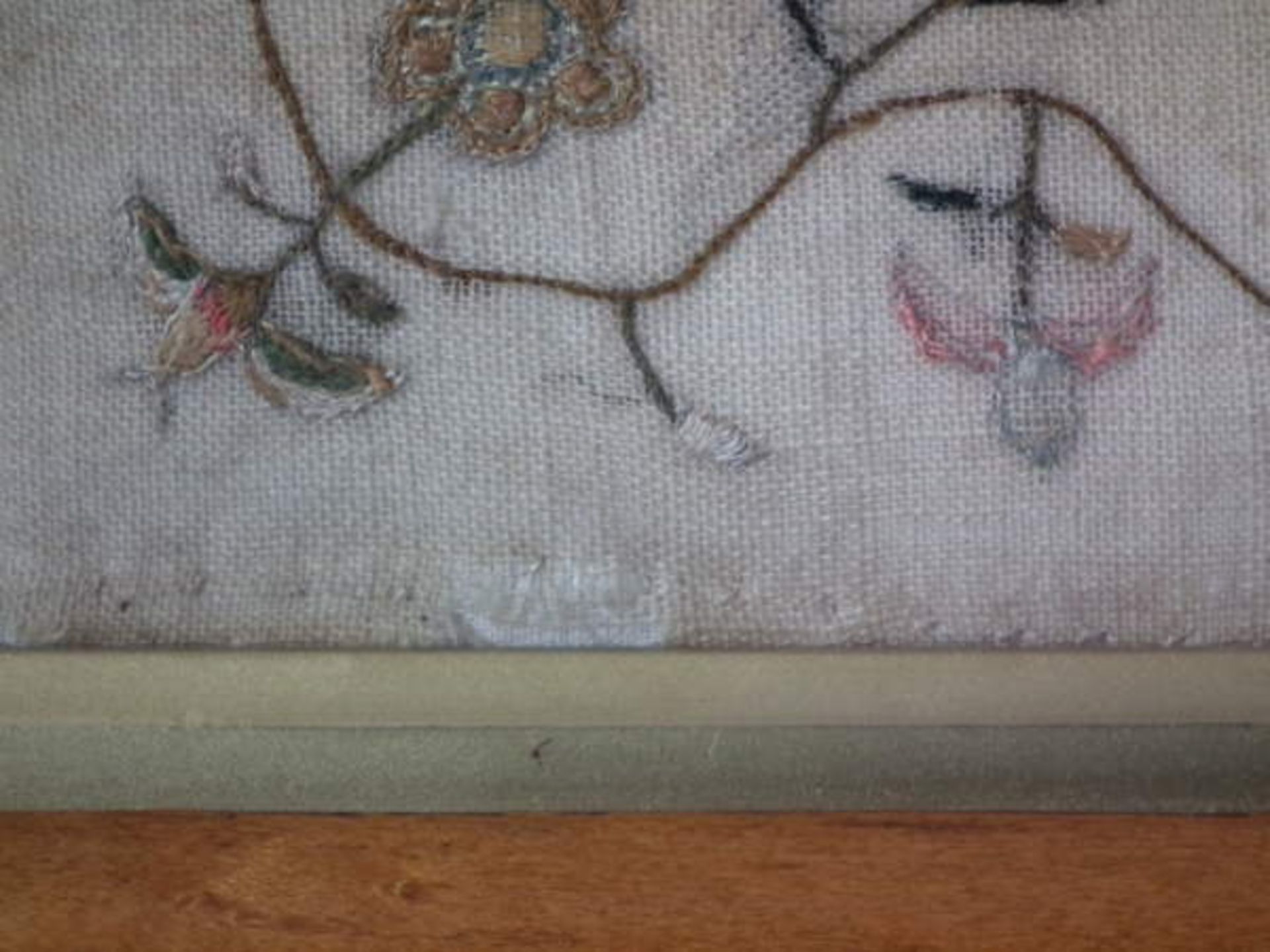 Needlework Hair & Silkwork Sampler dated 1796 by Charlotte White FREE UK DELIVERY - Image 14 of 30