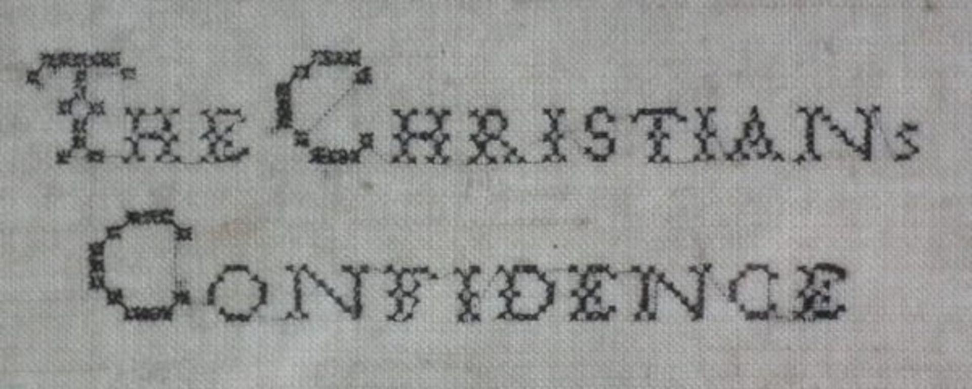 Irish Needlework Sampler dated 1832 by Mary Anne Enright FREE UK DELIVERY - Image 9 of 38