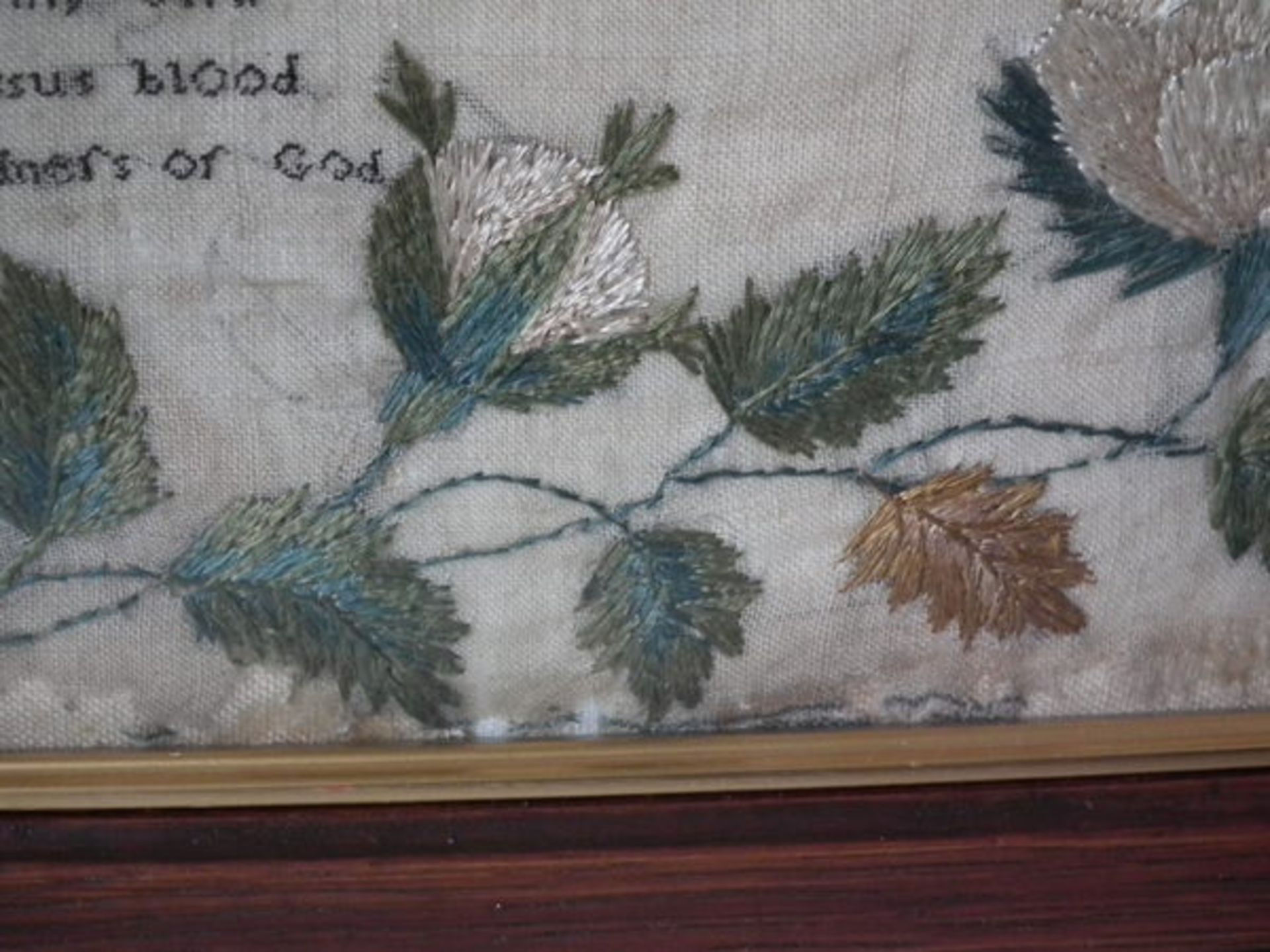 Irish Needlework Sampler dated 1832 by Mary Anne Enright FREE UK DELIVERY - Image 32 of 38