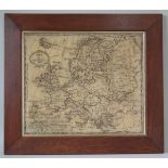 Needlework European Map Sampler, circa 1800, by Charlotte Walker FREE UK DELIVERY