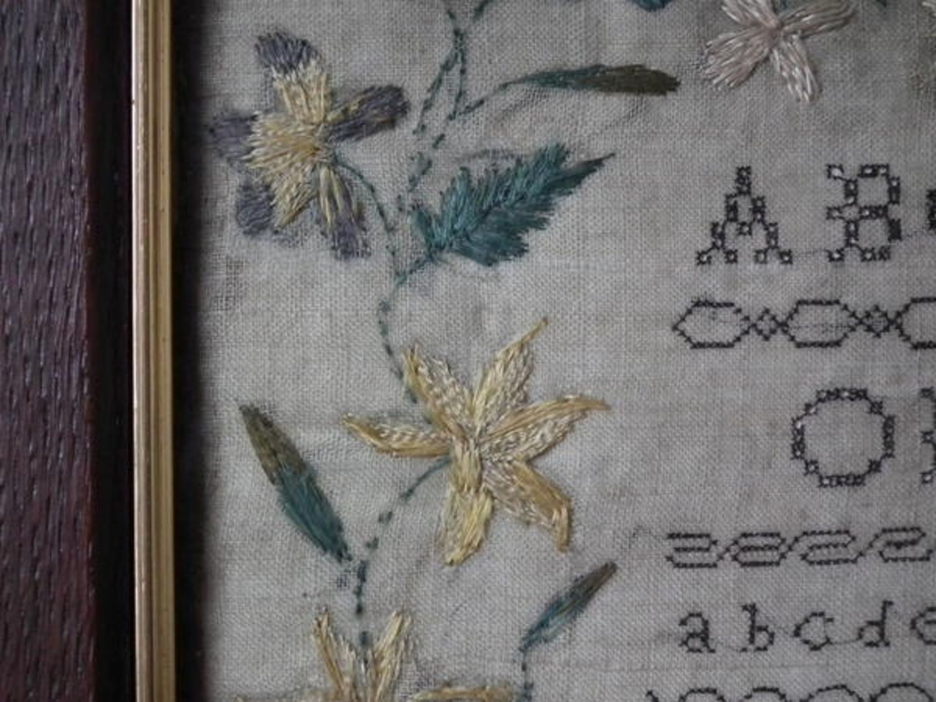 Irish Needlework Sampler dated 1832 by Mary Anne Enright FREE UK DELIVERY - Image 28 of 38