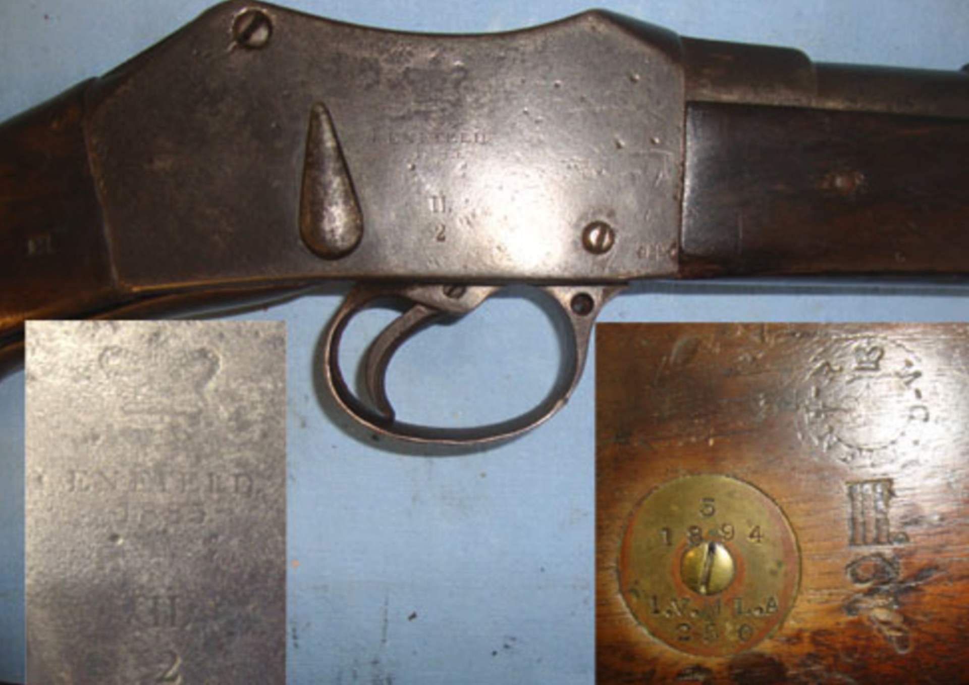 1885 & 1894 Dated MK II Enfield Martini Henry 577x450 Calibre Artillery Carbine - Image 3 of 3