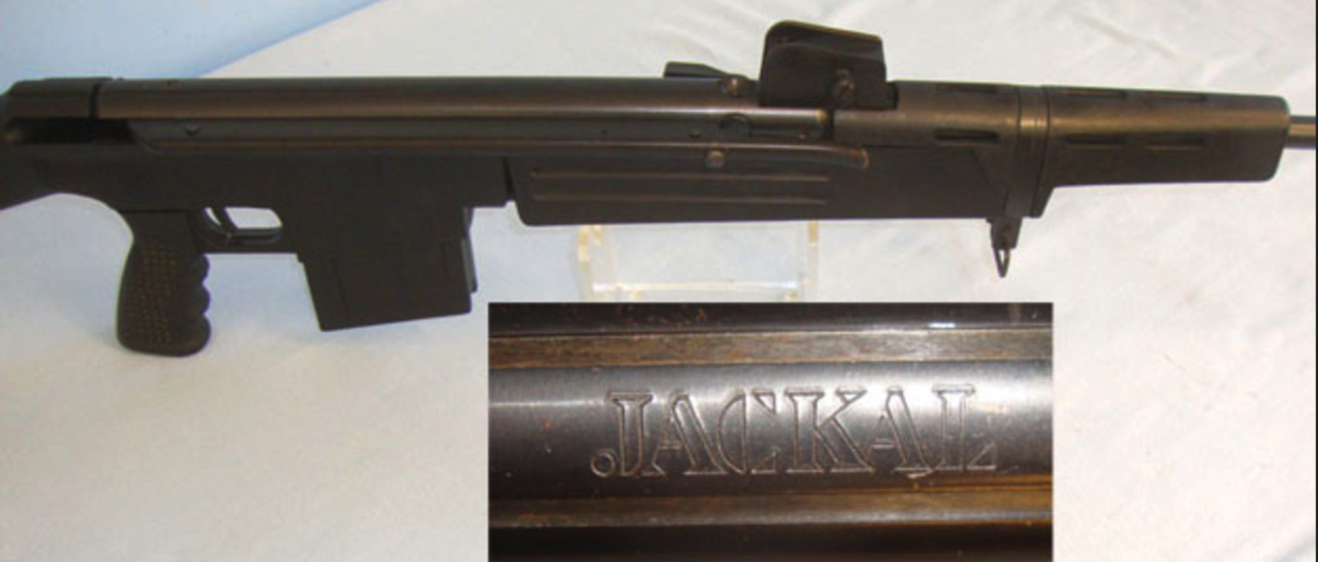 1970’s Original Sussex Armoury 'Jackal' Side Lever Single Shot .22 Calibre Military Assault Rifle - Image 3 of 3