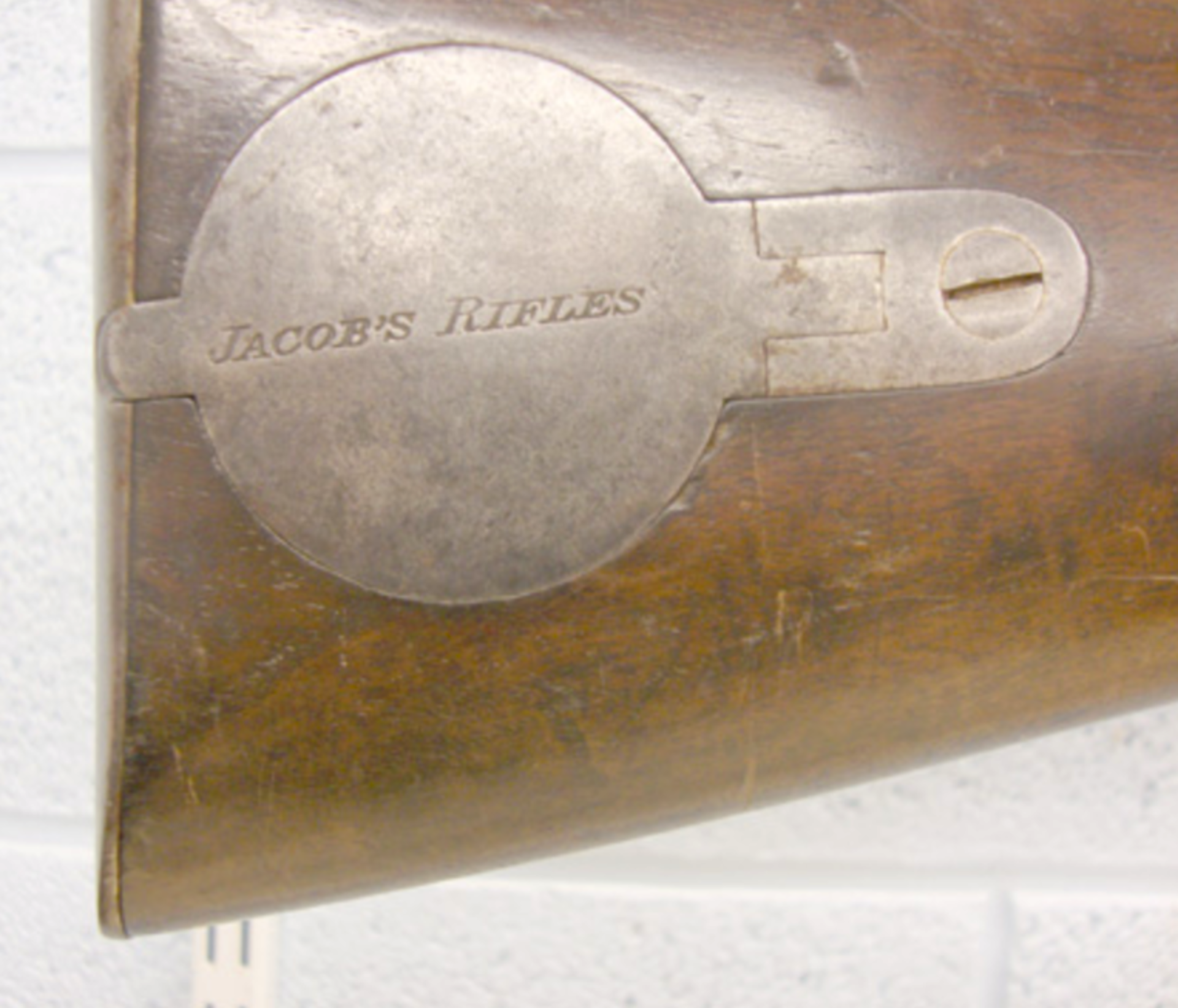 Rare,1860 Dated Jacob Double Barrel Percussion Rifle, Swinburn & Co - Image 3 of 3