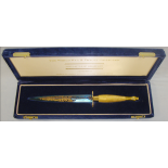 Cased Limited Edition (No.60) Commemorative Fairbairn Sykes 2nd Pattern FS Fighting Knife