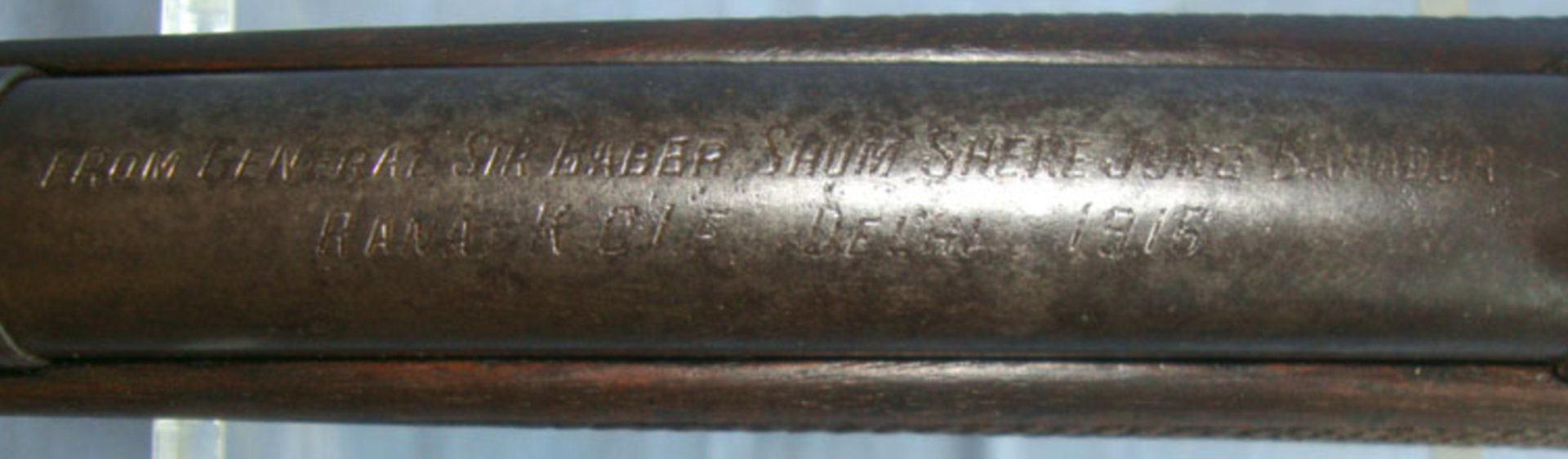 WW1 1916 Presentation .280 Calibre Sporting Rifle - Image 2 of 3