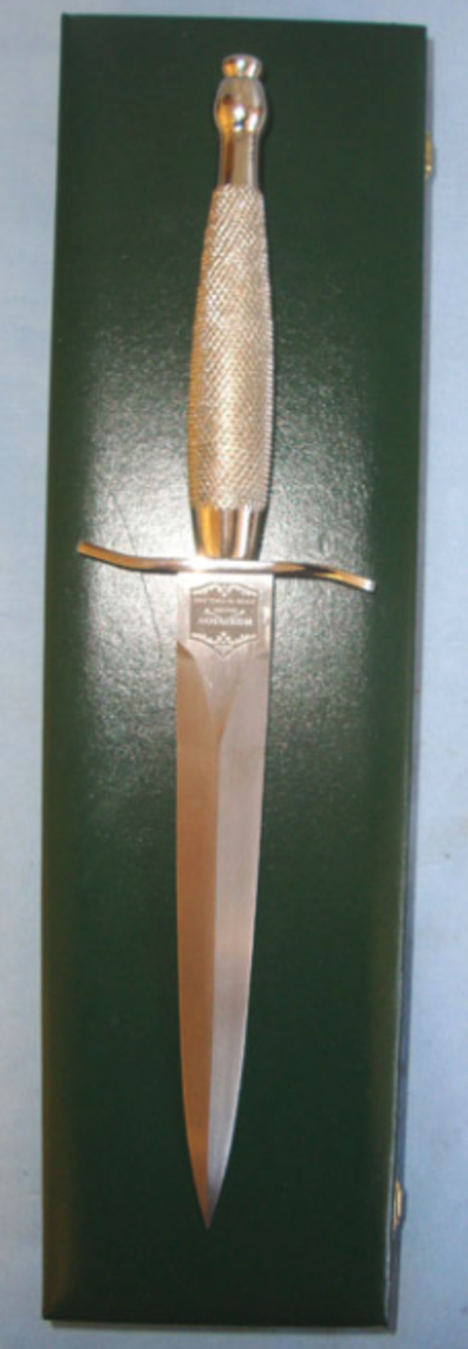 MINT, Cased Wilkinson Sword Commemorative Fairbairn Sykes 1st Pattern, 1st Type, FS Commando Dagger