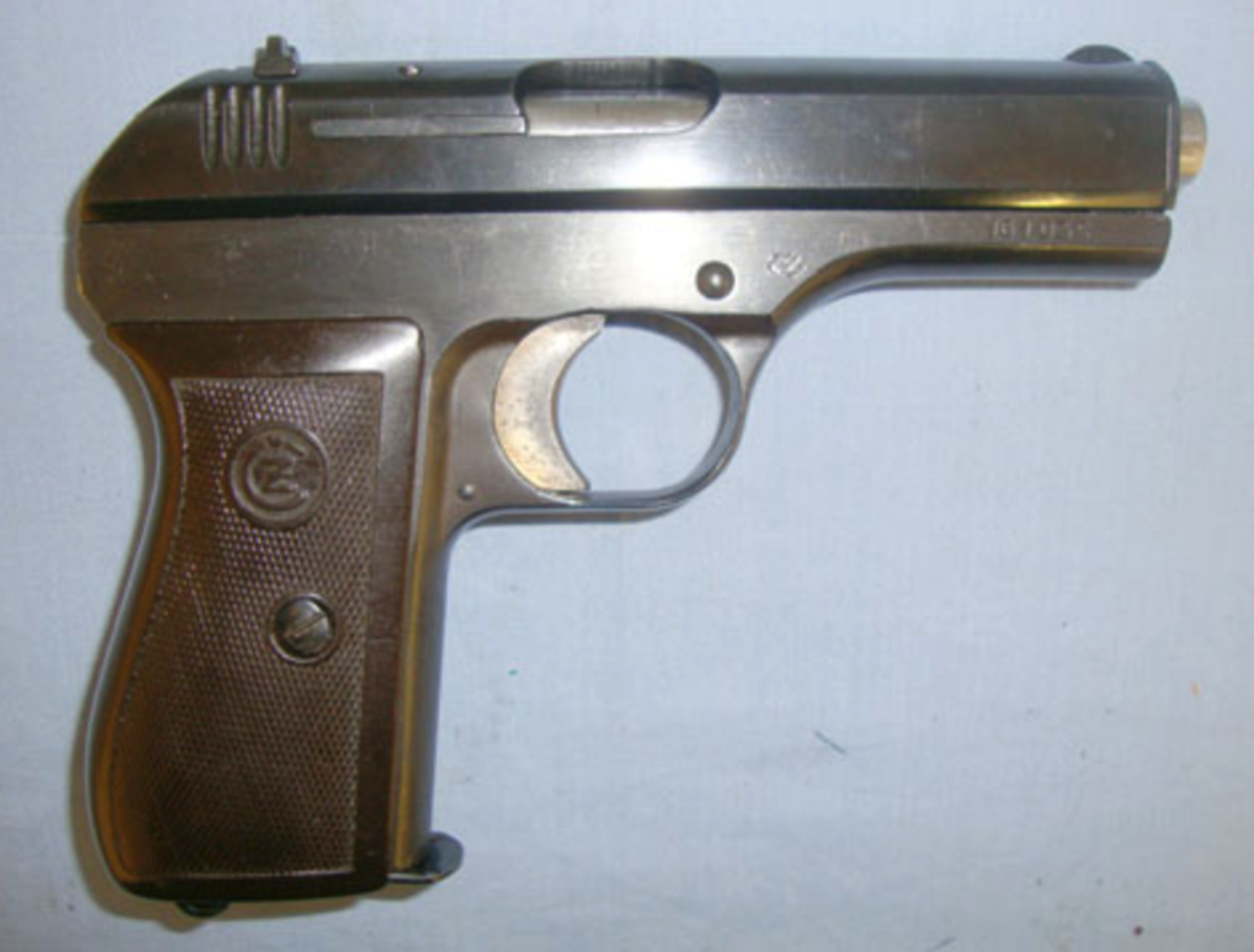 Original WW2 Nazi Marked Czech CZ Model 27, 7.65mm Calibre Semi Auto Pistol