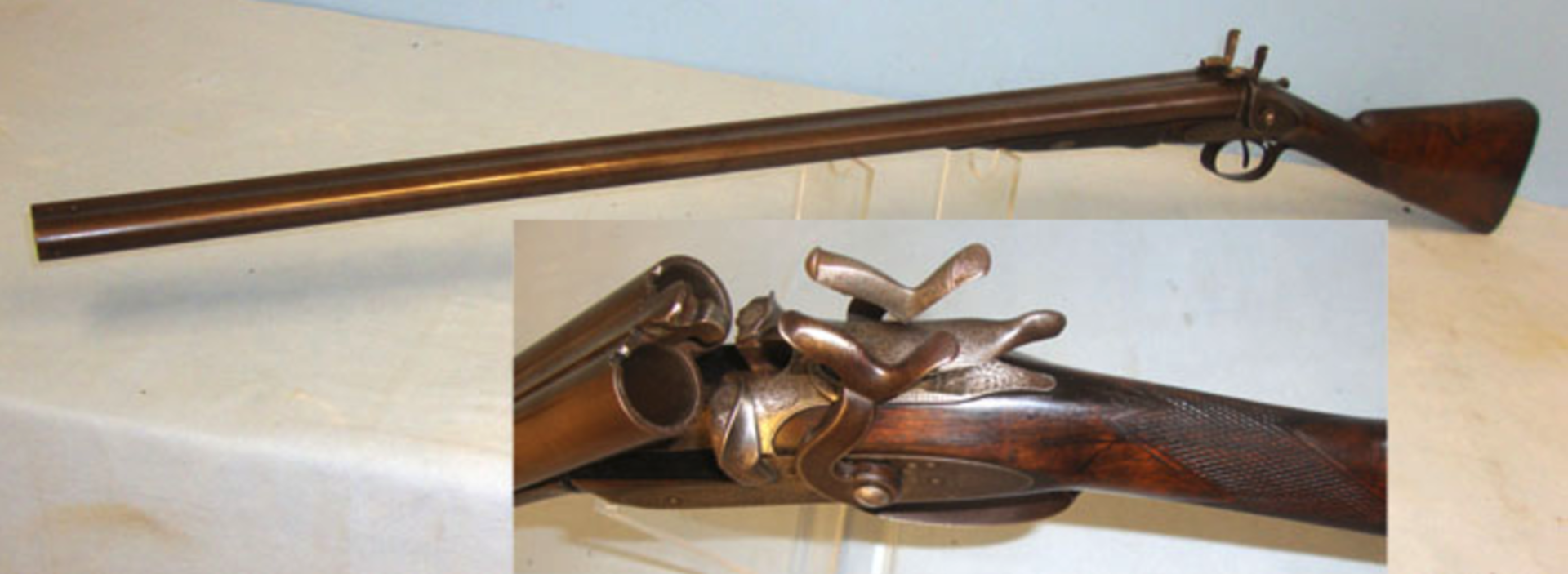 QUALITY, C1870, English, Westley Richards, 12 Bore, Double Barrel, Lever Break Action, Shotgun - Image 2 of 3