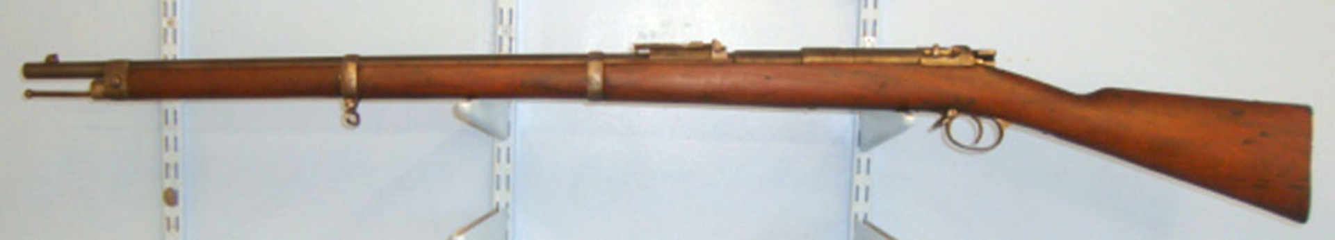 1887 Dated Imperial German Army Spandau Model 1871/84 11mm Tube Magazine Bolt Action Rifle