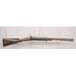 Rare,1860 Dated Jacob Double Barrel Percussion Rifle, Swinburn & Co