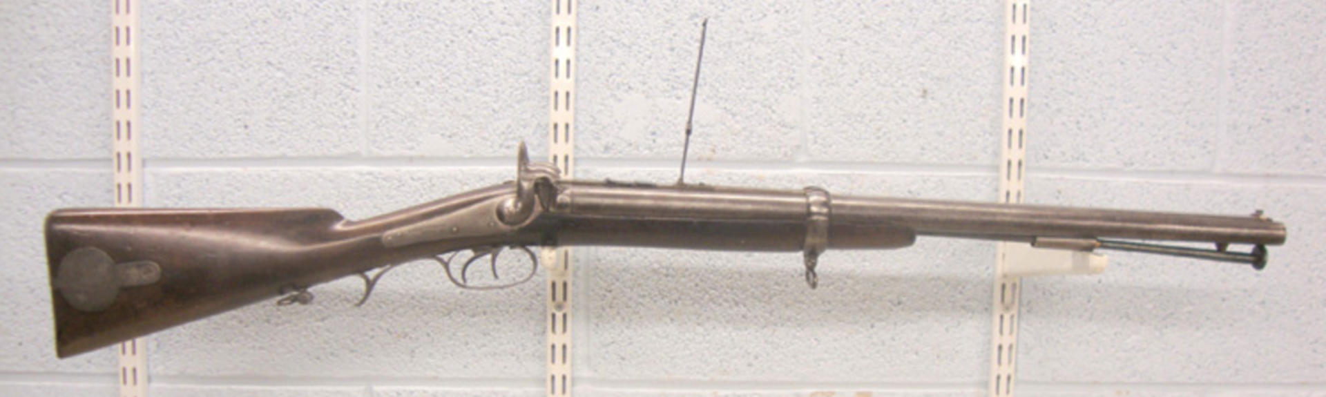 Rare,1860 Dated Jacob Double Barrel Percussion Rifle, Swinburn & Co