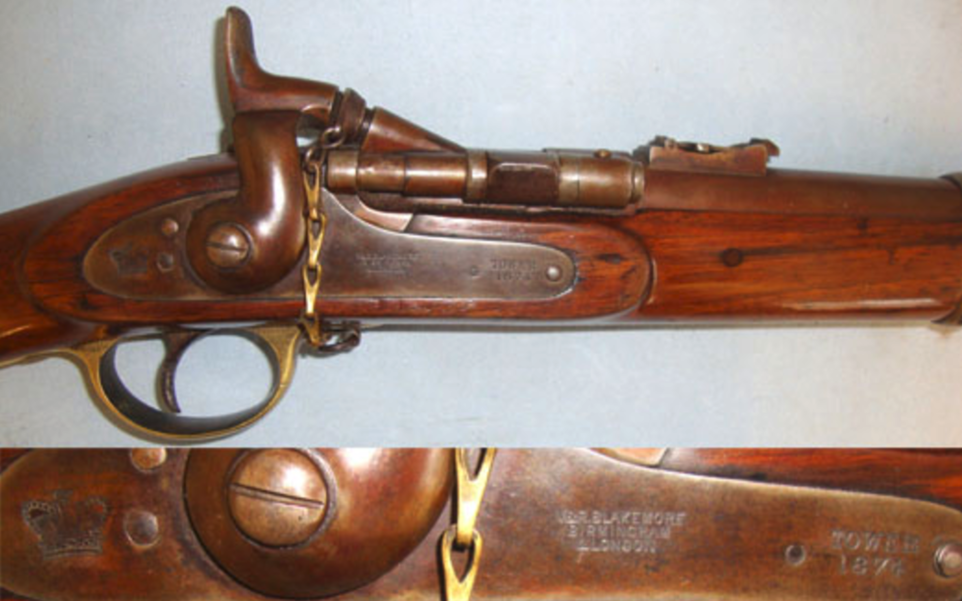 OFFICER’S QUALITY, 1874 Enfield Tower Snider .577 Calibre Cavalry Carbine By V&R Blakemore - Image 3 of 3