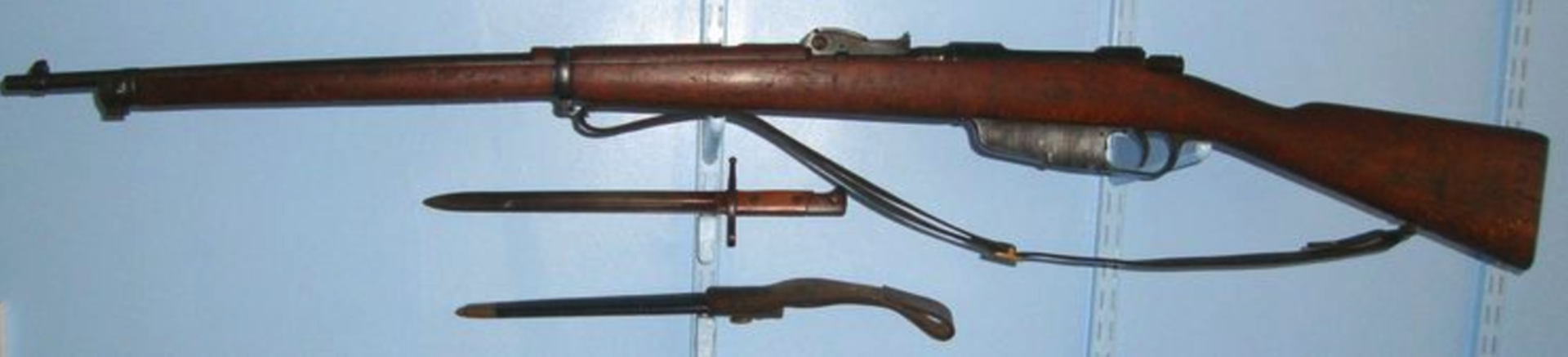 RARE WW1, 1915 Austrian Capture, Italian Mannlicher Carcano M1891 Terni Arsenal, 6.5mm Cal Rifle - Image 2 of 3