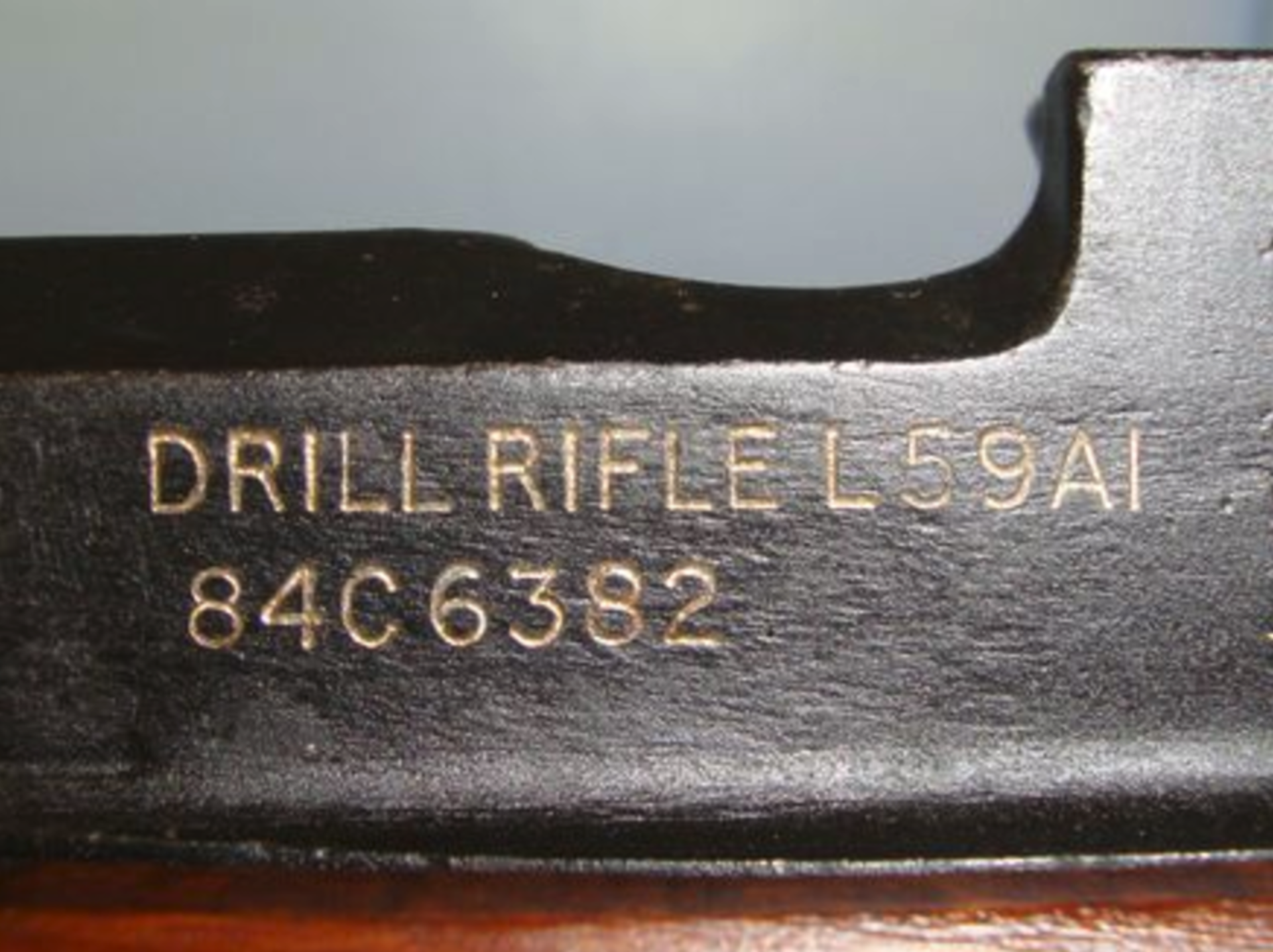 SCARCE, British L59A1 (No.4 SMLE) .303 Calibre Drill/ Instructional Rifle With Sectioning - Image 3 of 3