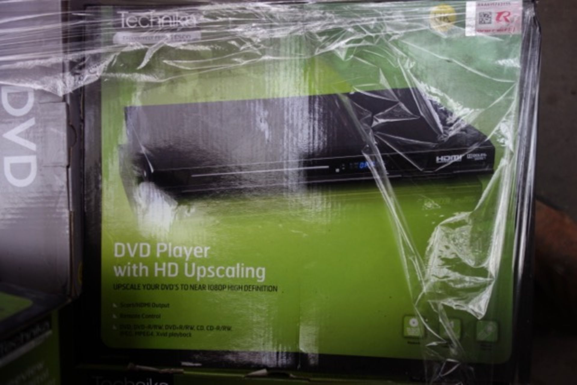 (NR9) PALLET TO CONTAIN APPROX. 60 x TESCO DVD PLAYERS WITH HD UPSCALER, FREEVIEW HD DIGITAL TV - Image 3 of 4