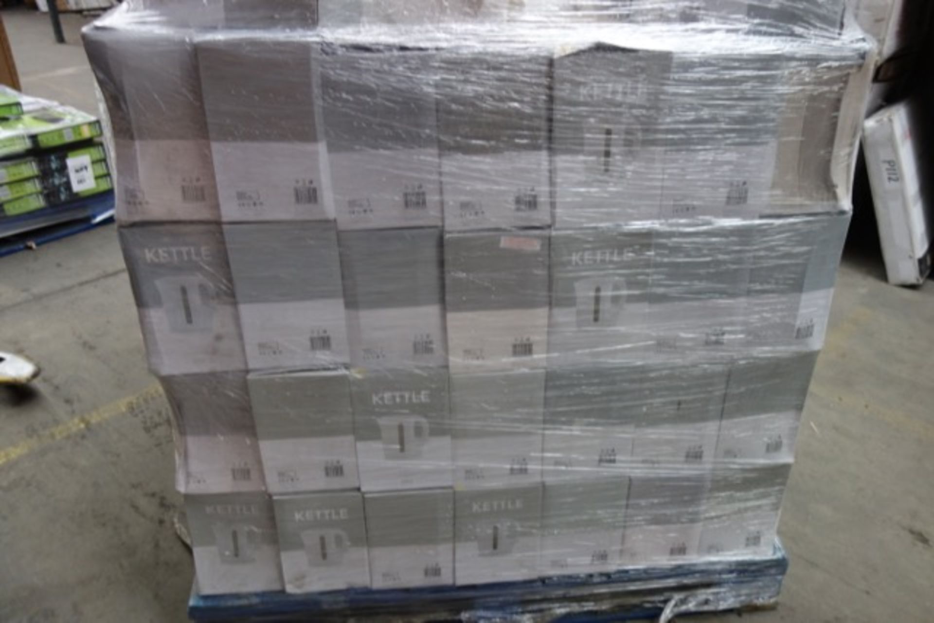 (NR11) PALLET TO CONTAIN APPROX. 140 x TESCO 1.7L CORDLESS KETTLES. UNCHECKED/UNTESTED CUSTOMER - Image 4 of 4