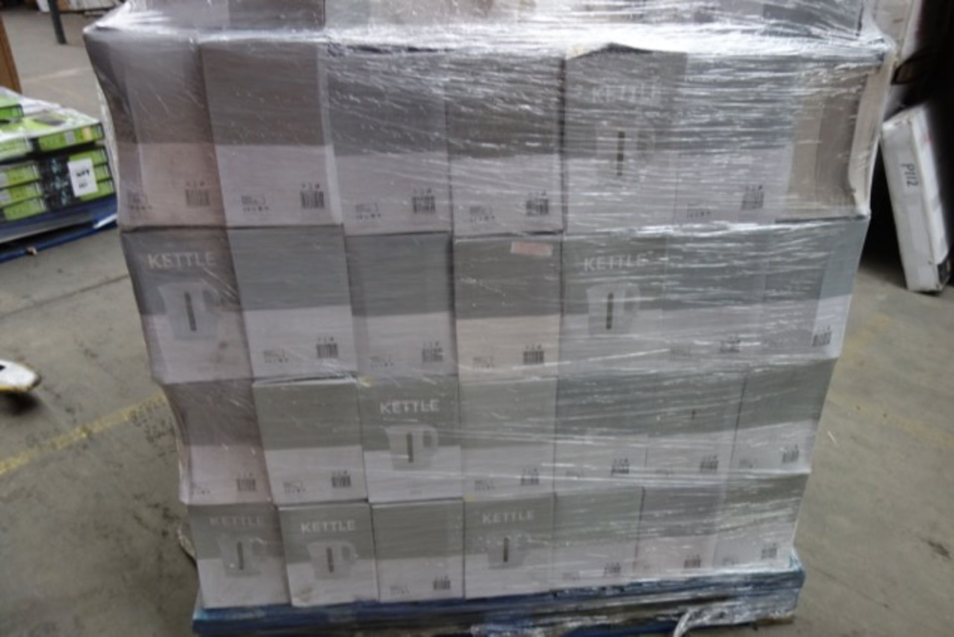 (NR11) PALLET TO CONTAIN APPROX. 140 x TESCO 1.7L CORDLESS KETTLES. UNCHECKED/UNTESTED CUSTOMER - Bild 4 aus 4