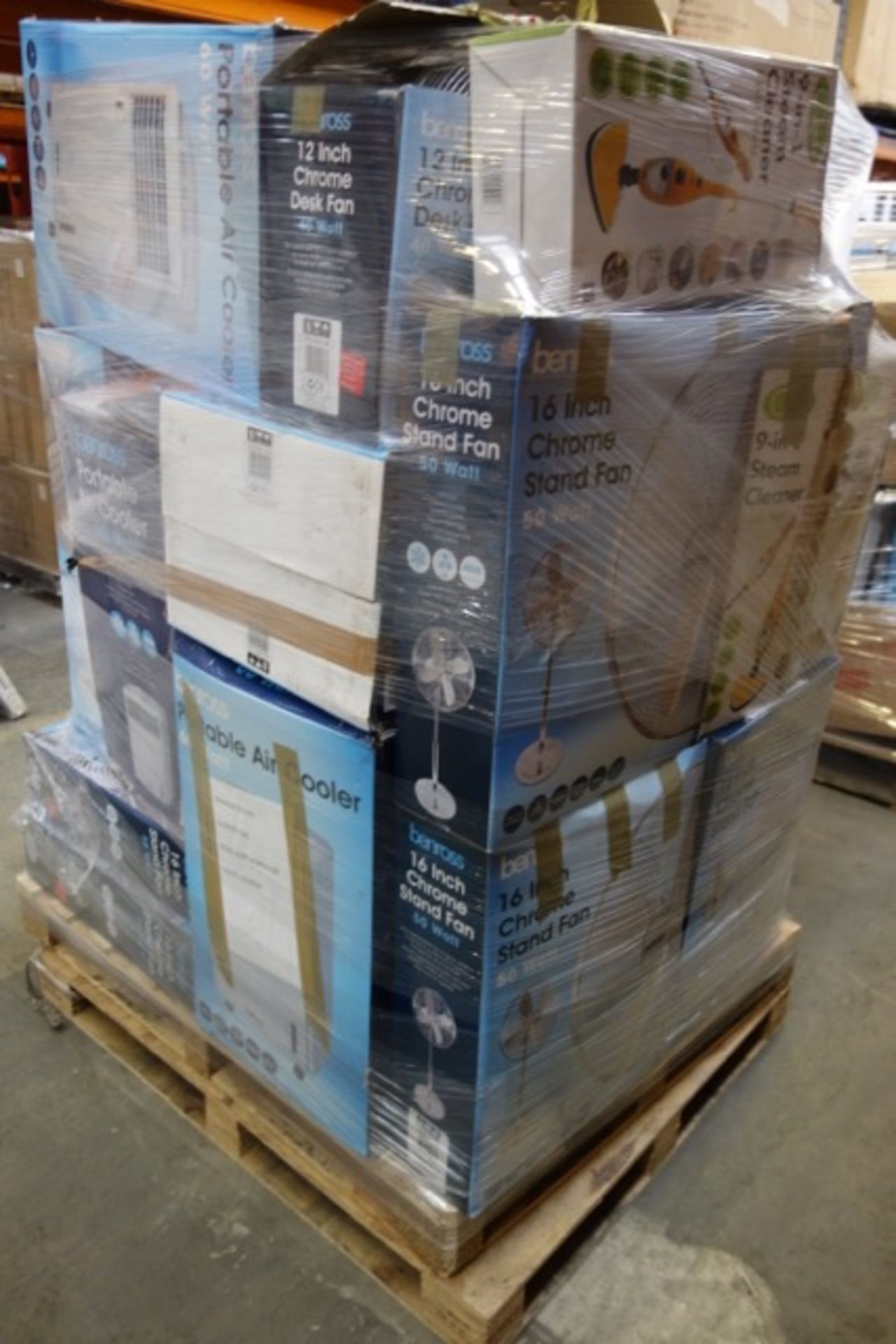 (NR23) PALLET CONTAINING APPROX. 24 x ITEMS INCLUDING: 9 IN 1 STEAM CLEANER, PORTABLE AIR COOLER. - Image 3 of 3