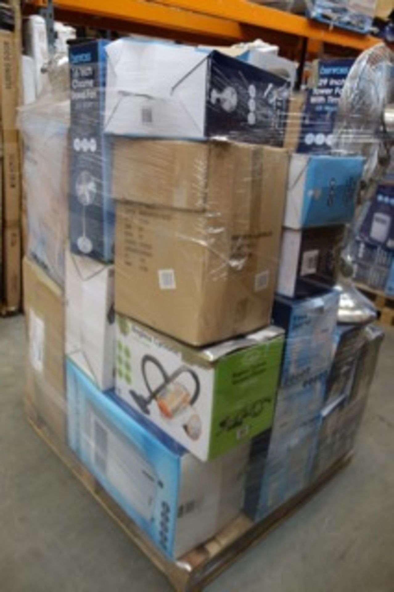 (NR24) PALLET CONTAINING APPROX. 30 x ITEMS INCLUDING: BAGLESS CYCLONIC VACUUM CLEANER.