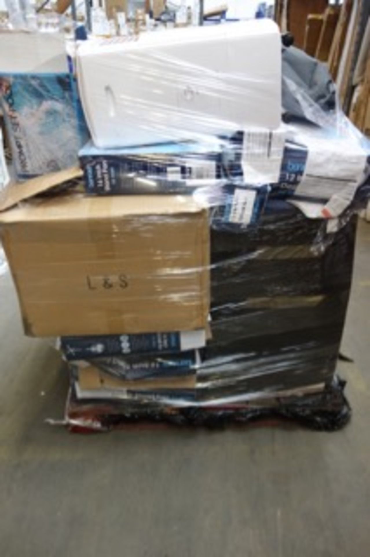 (NR20) PALLET CONTAINING APPROX. 22 x ITEMS INCLUDING: 16 INCH STAND FAN, 9 INCH DESK FAN.