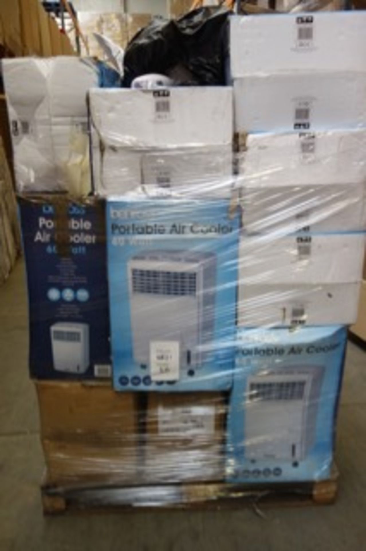 (NR21) PALLET CONTAINING APPROX. 20 x ITEMS INCLUDING: QTY OF PORTABLE AIR COOLERS, STAND FAN ETC. - Image 2 of 4