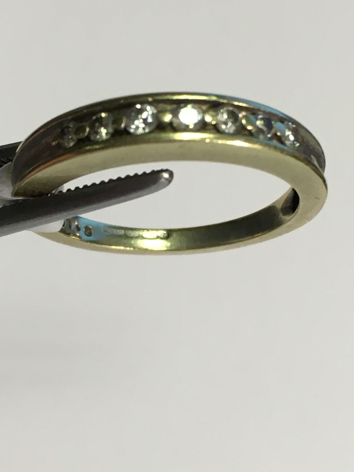 18ct gold diamond seven-stone ring - Image 3 of 3