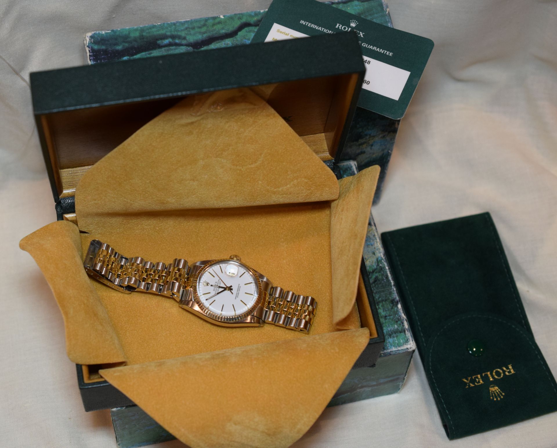 Rolex Oyster Perpetual Datejust 18ct Gold And Stainless Steel Chronometer ***reserve lowered*** - Image 3 of 9