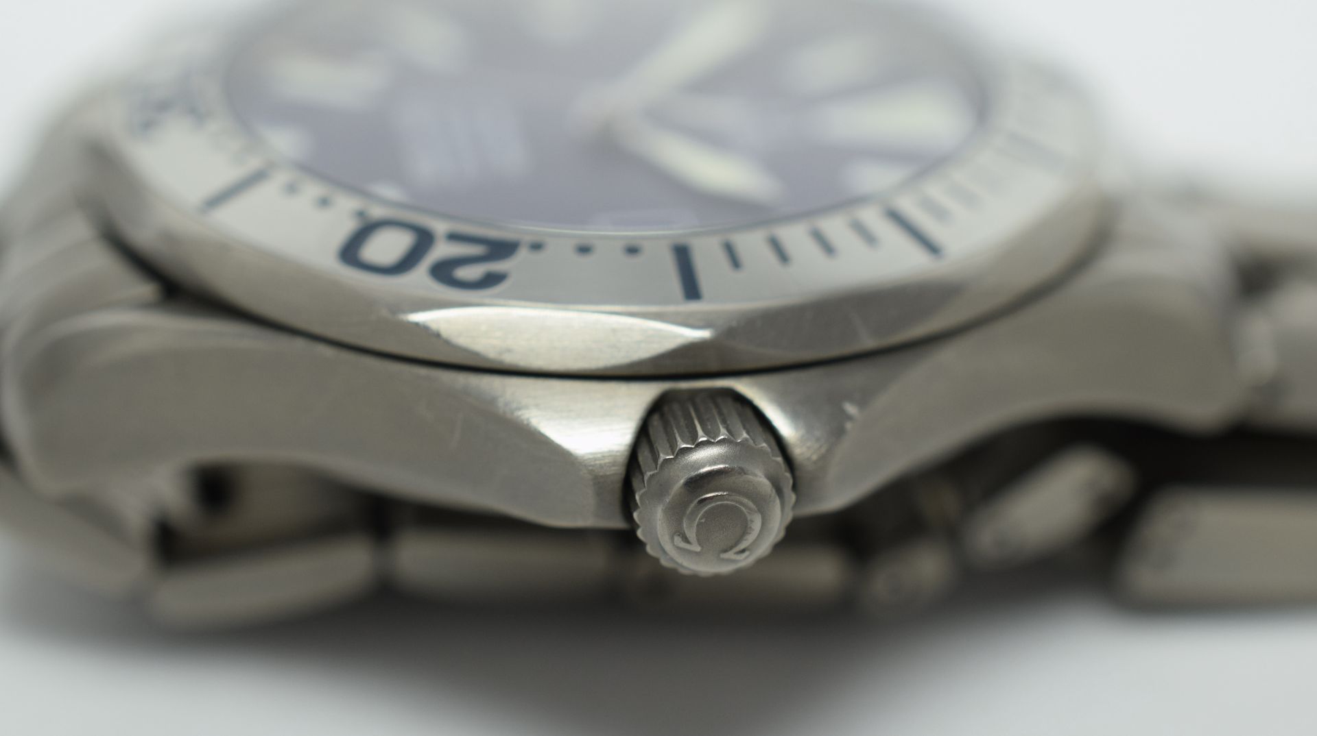 Omega Seamaster Professional Chronometer 300mts/1000ft In Titanium On Titanium Bracelet - Image 8 of 10
