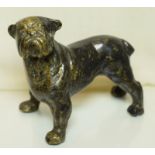 Small Bronze Bull Dog