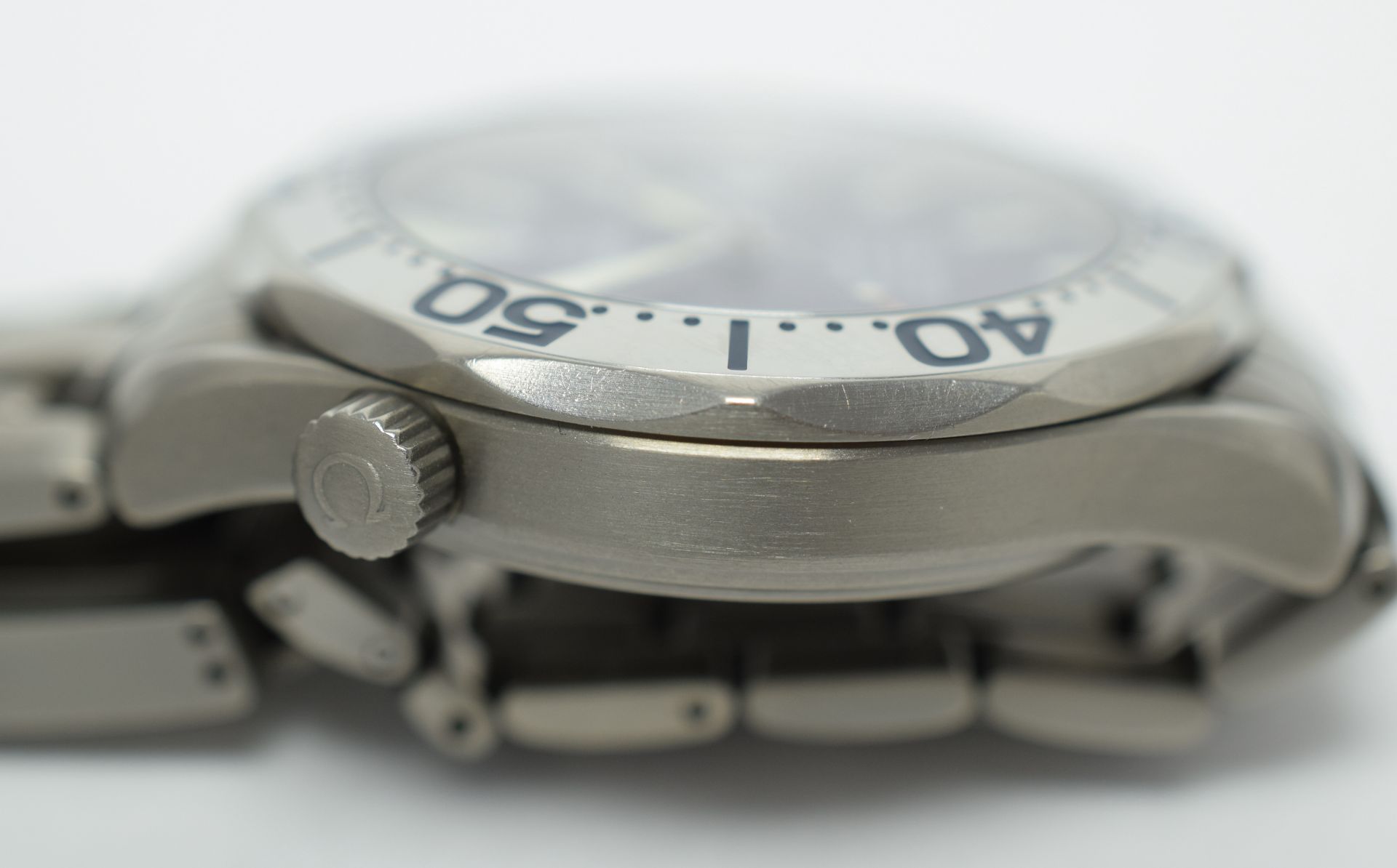 Omega Seamaster Professional Chronometer 300mts/1000ft In Titanium On Titanium Bracelet - Image 9 of 10