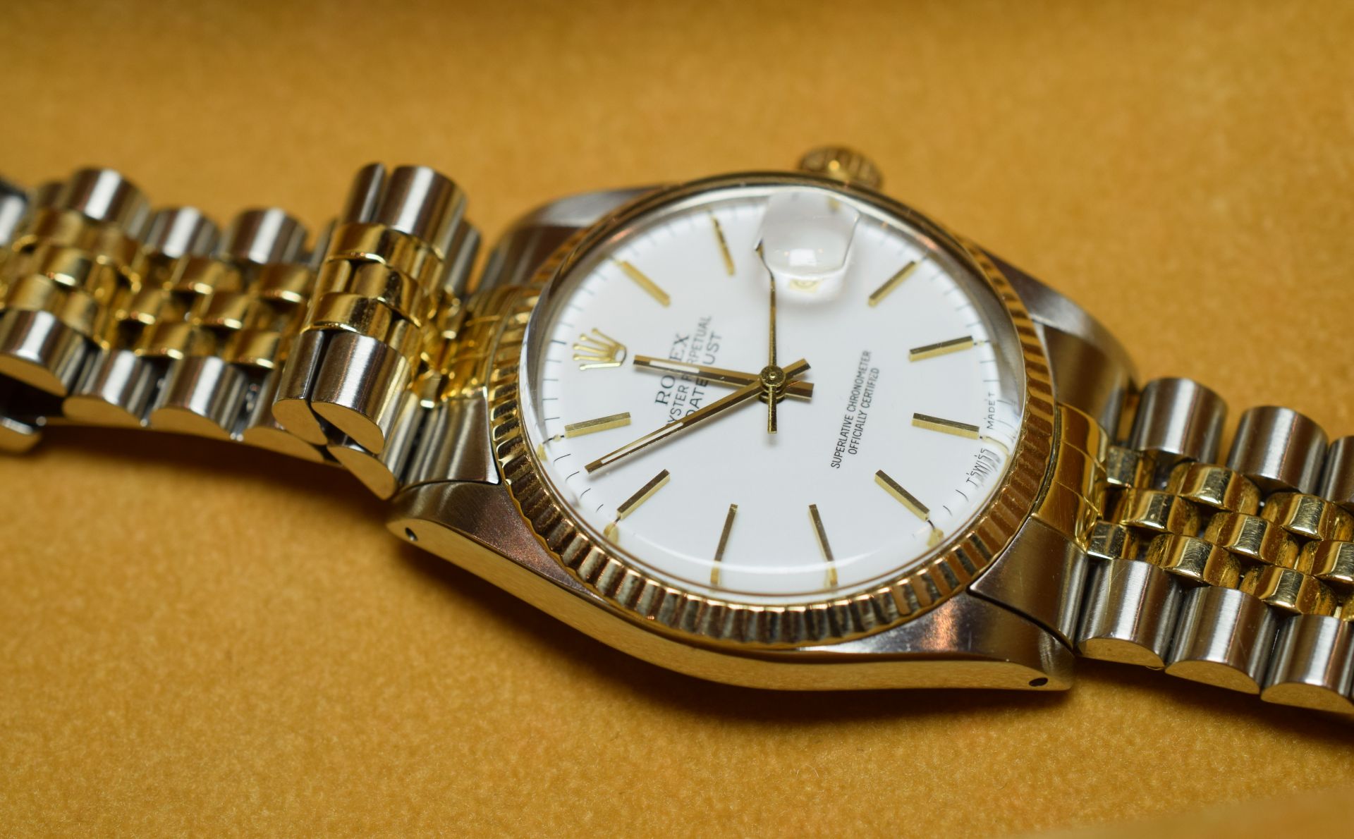 Rolex Oyster Perpetual Datejust 18ct Gold And Stainless Steel Chronometer ***reserve lowered*** - Image 4 of 9