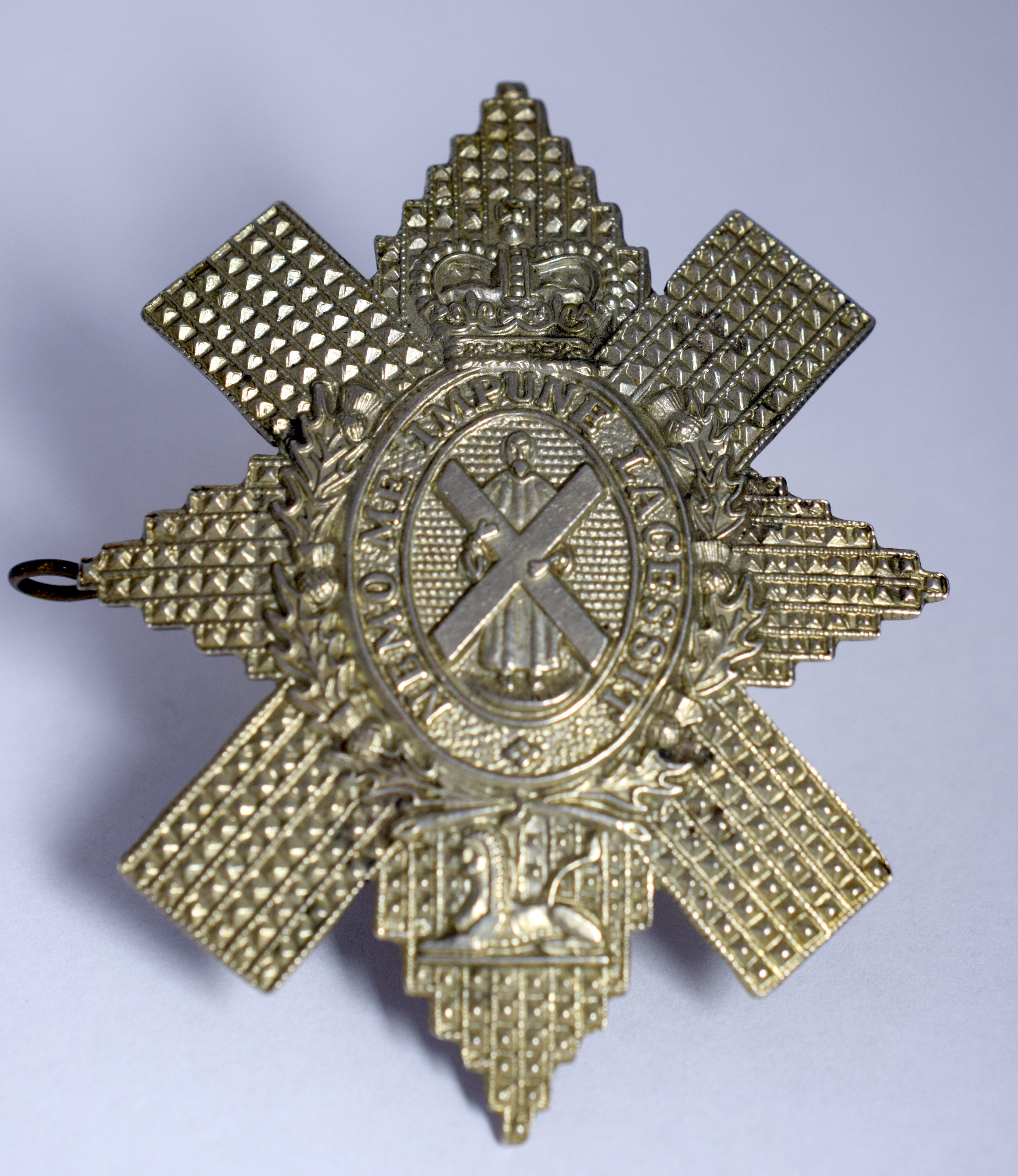 Black Watch Military Cap Badge - Image 3 of 4