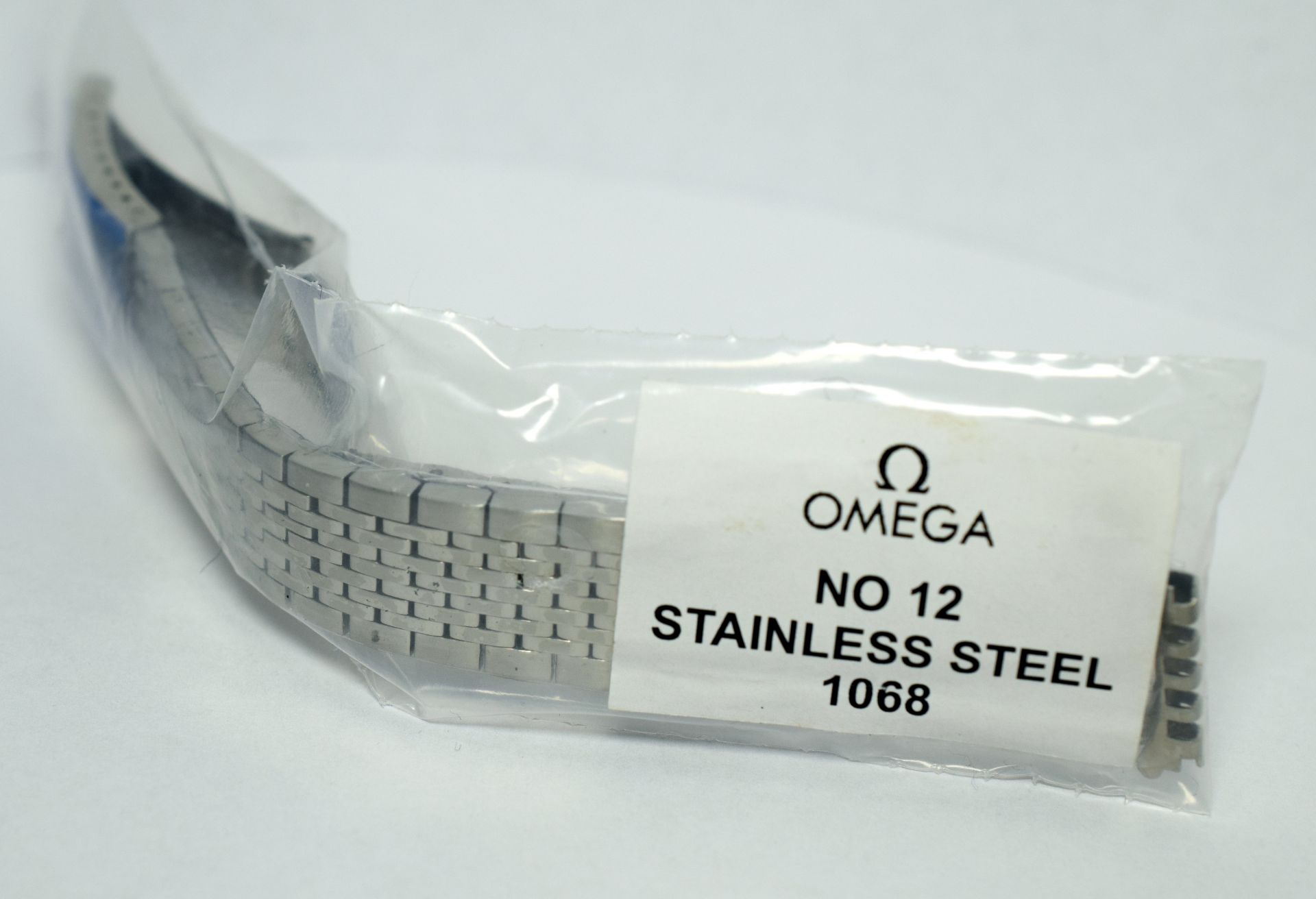 Omega Beads Of Rice Stainless Steel Bracelet New - Image 2 of 4