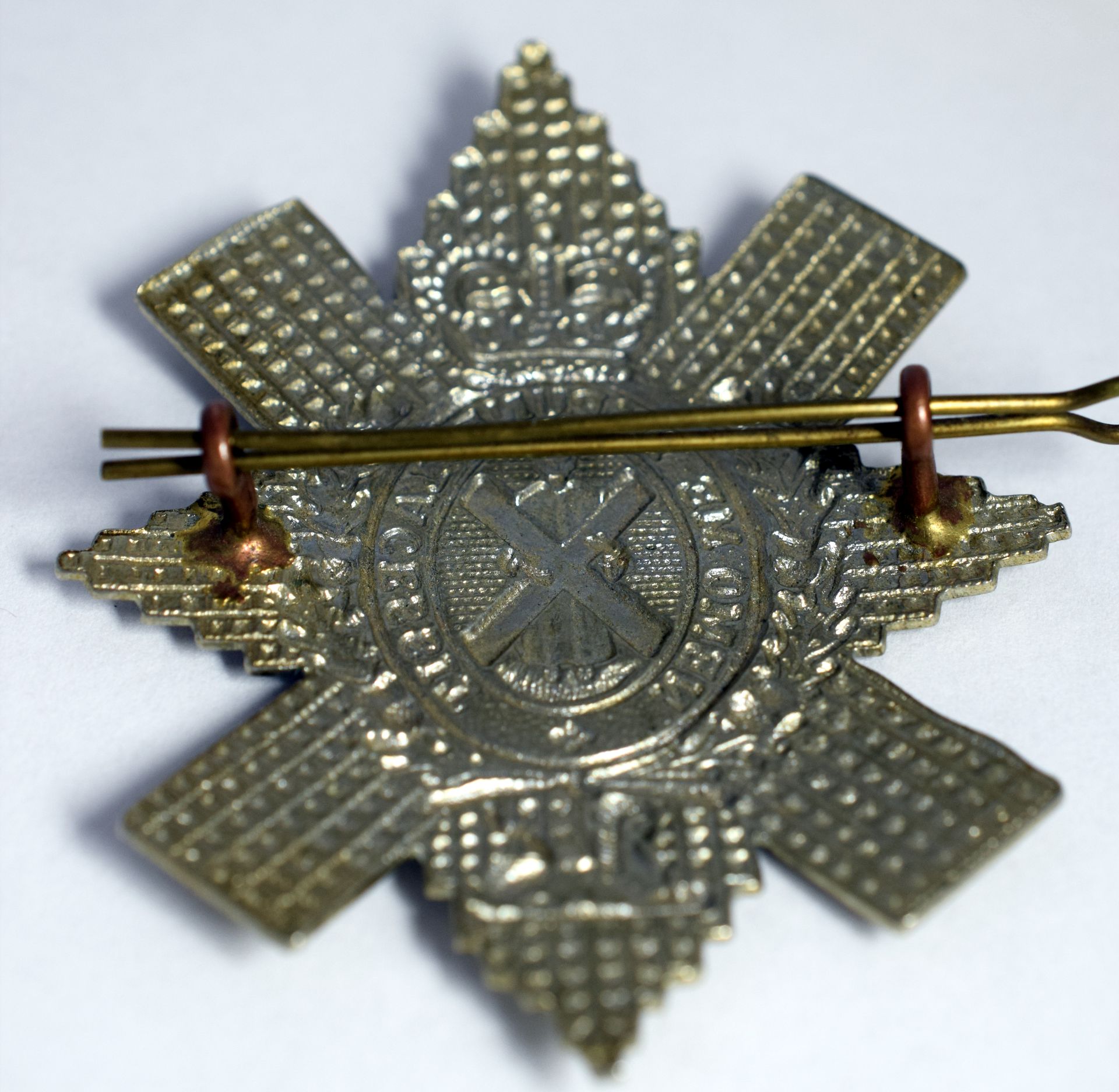 Black Watch Military Cap Badge - Image 4 of 4