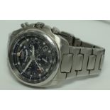 Citizen Sapphire Men's Calibre 2100 Alarm Chronograph Eco-Drive Watch