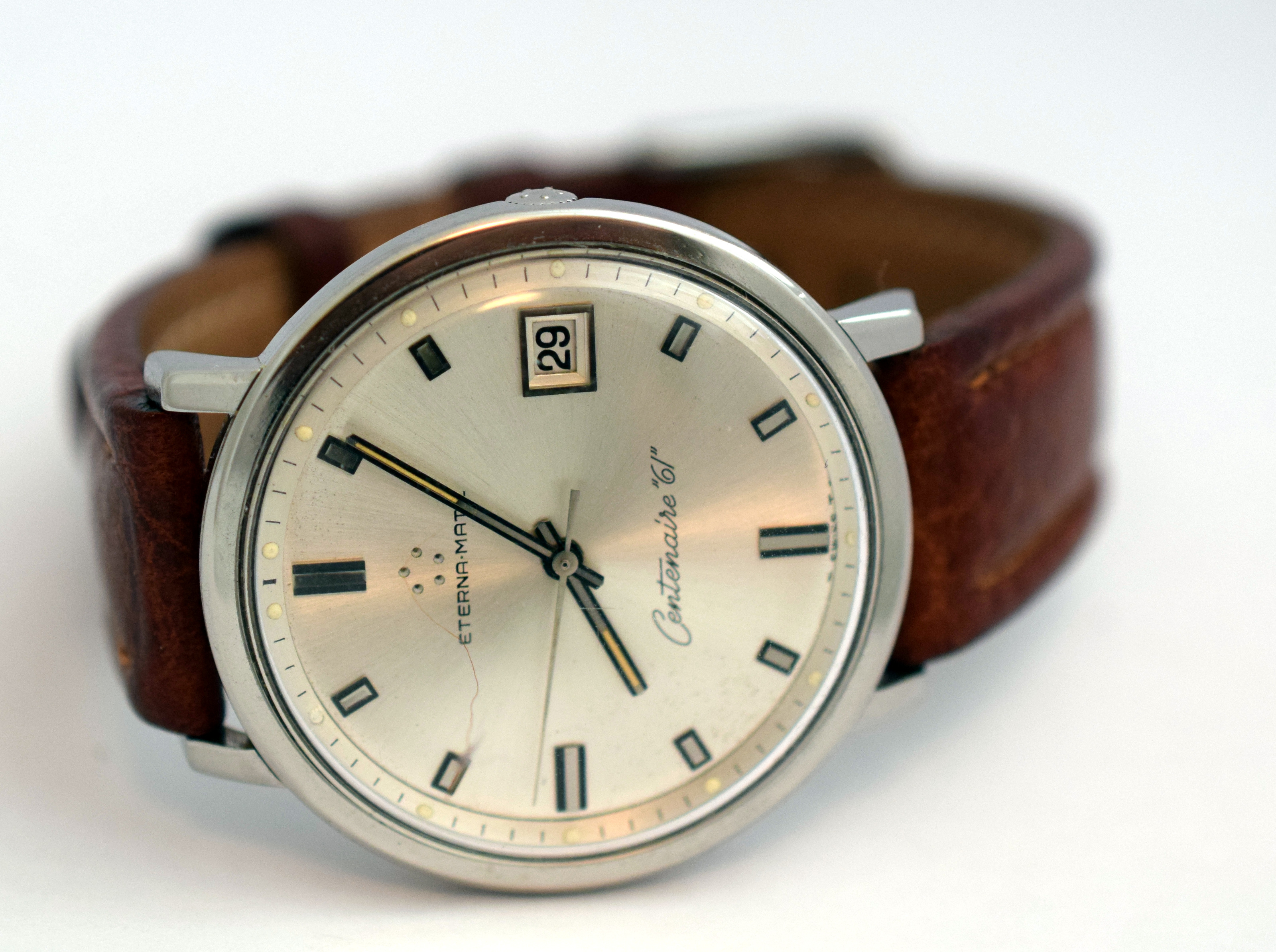 Eterna-Matic Centenaire 61 Gentleman's Automatic Wristwatch - Bild 2 aus 7
