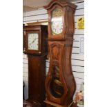 J. Fournier French Comtoise Long Case Clock ***RESERVE REDUCED 13.2.17***